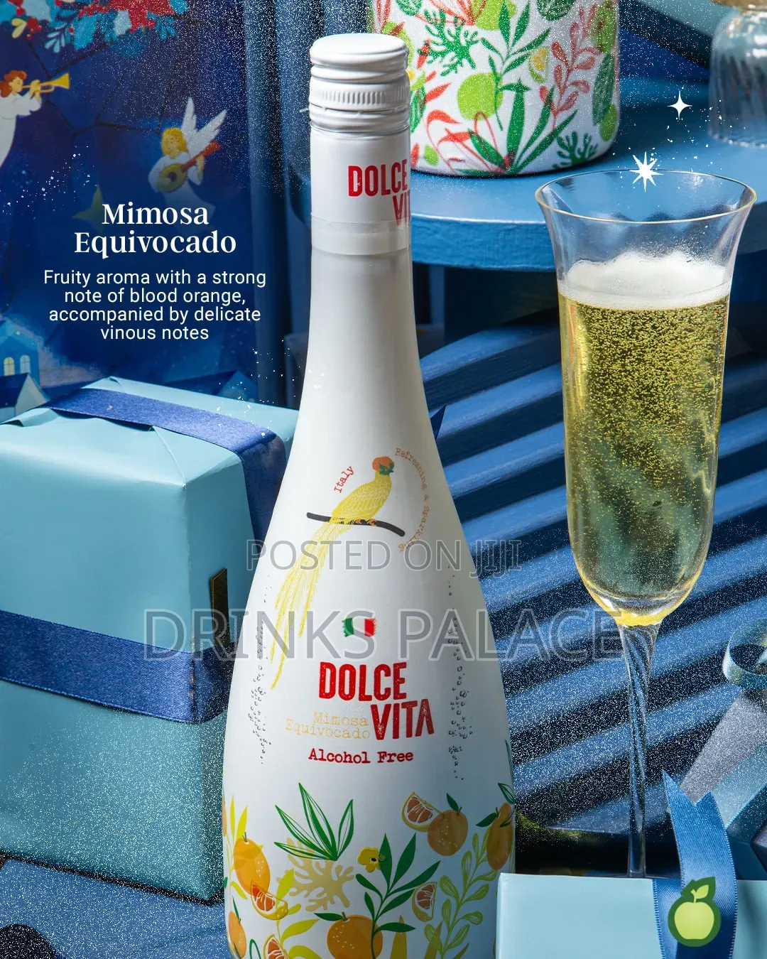 Dolce Vita Non Alcoholic Sparkling Wine 760ml