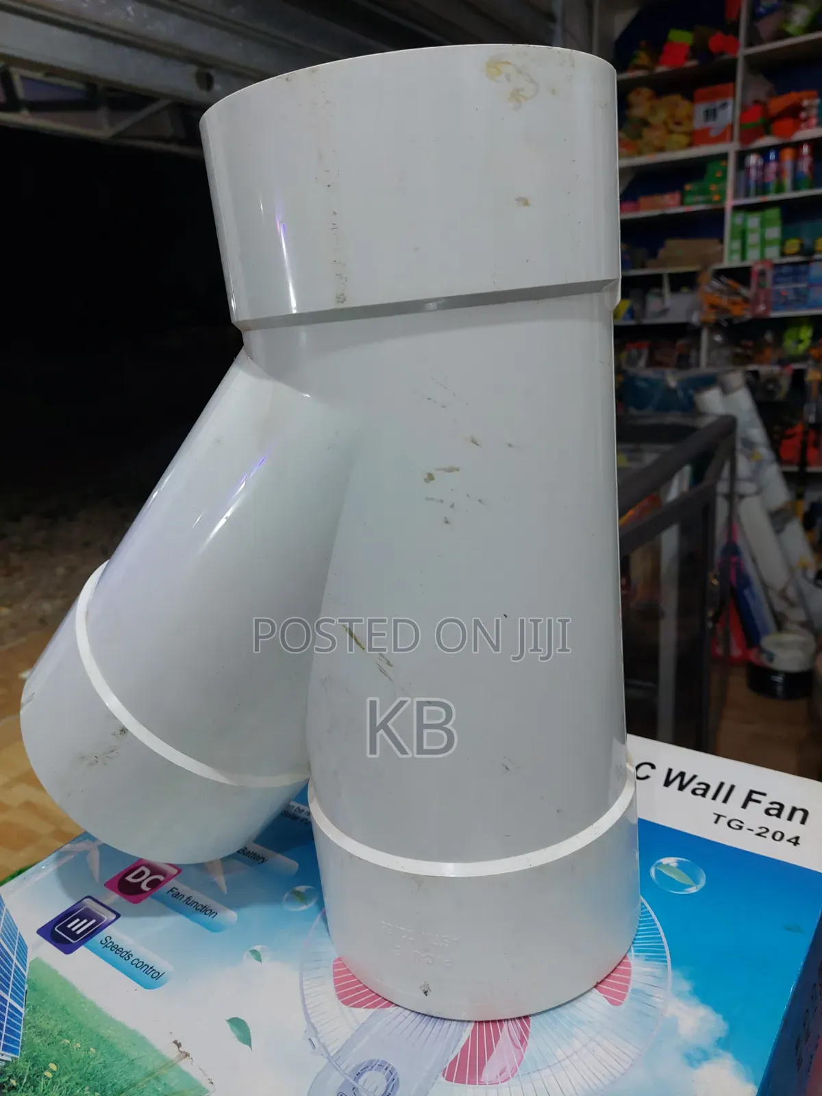 White PVC Pipe Elbow Fitting