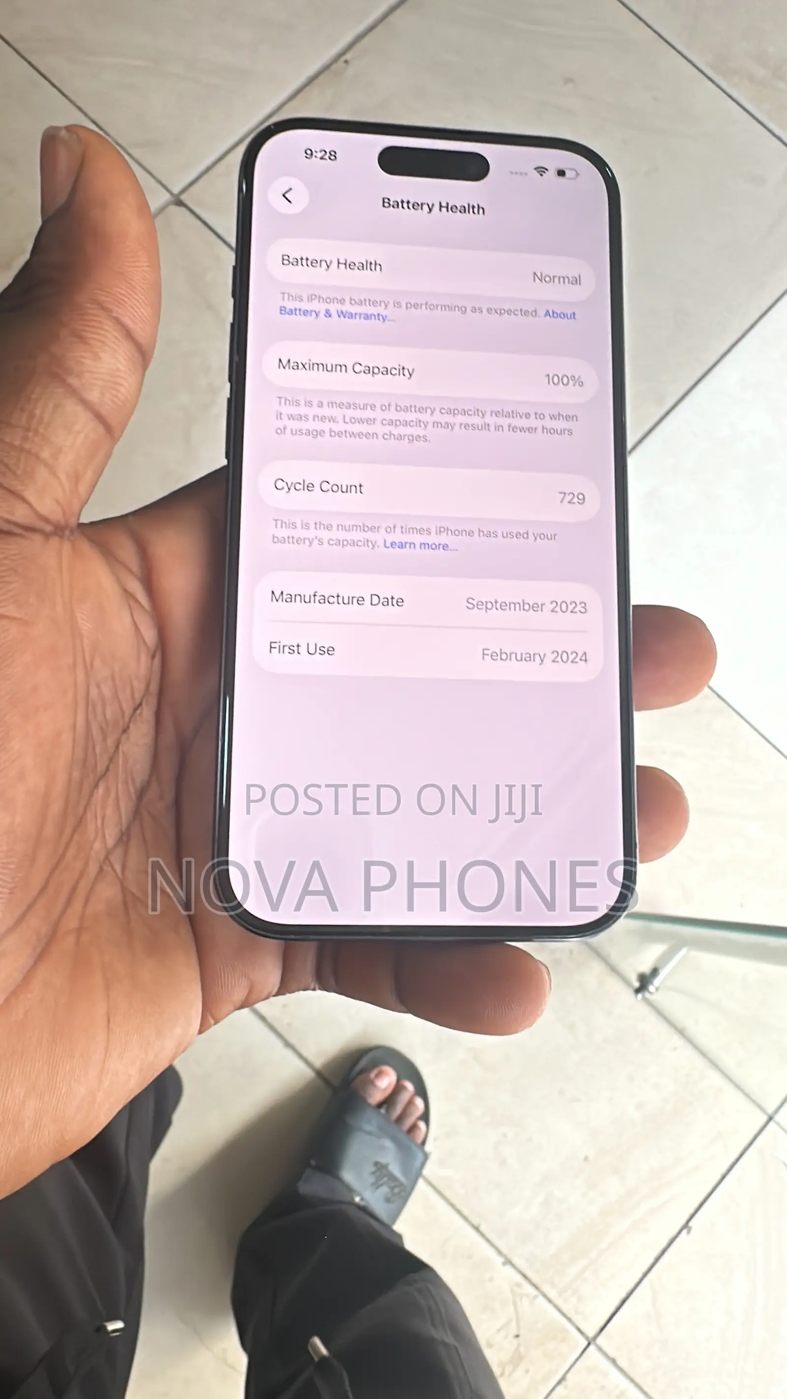 Apple iPhone 15 Pro 128 GB Black