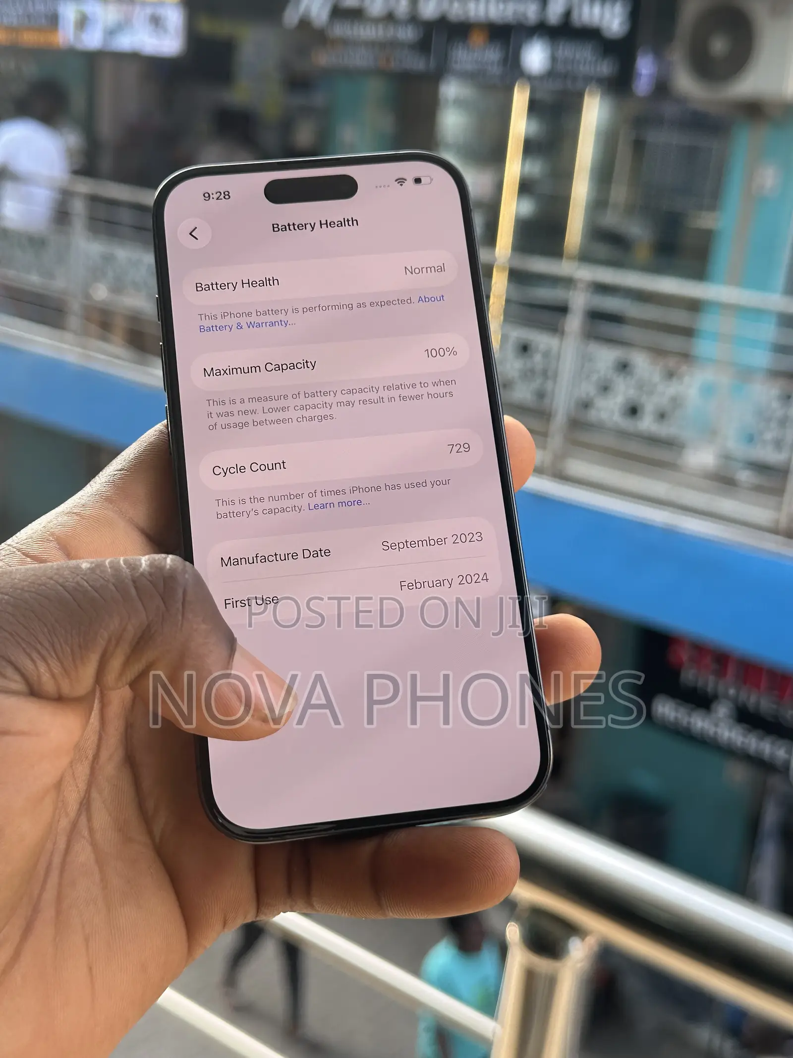 Apple iPhone 15 Pro 128 GB Black