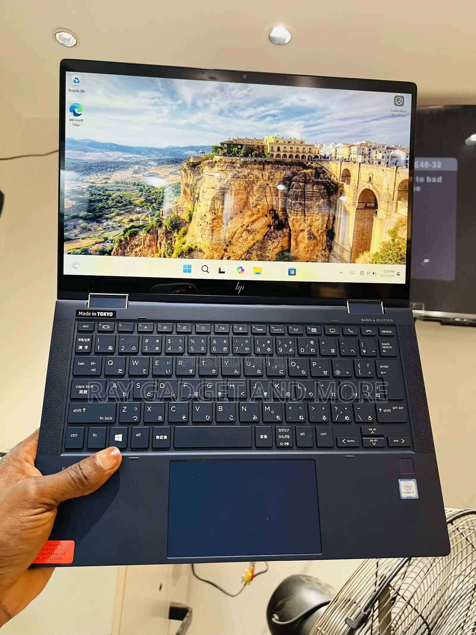 Laptop HP Dragonfly G2 8GB Intel Core i5 SSD 256GB