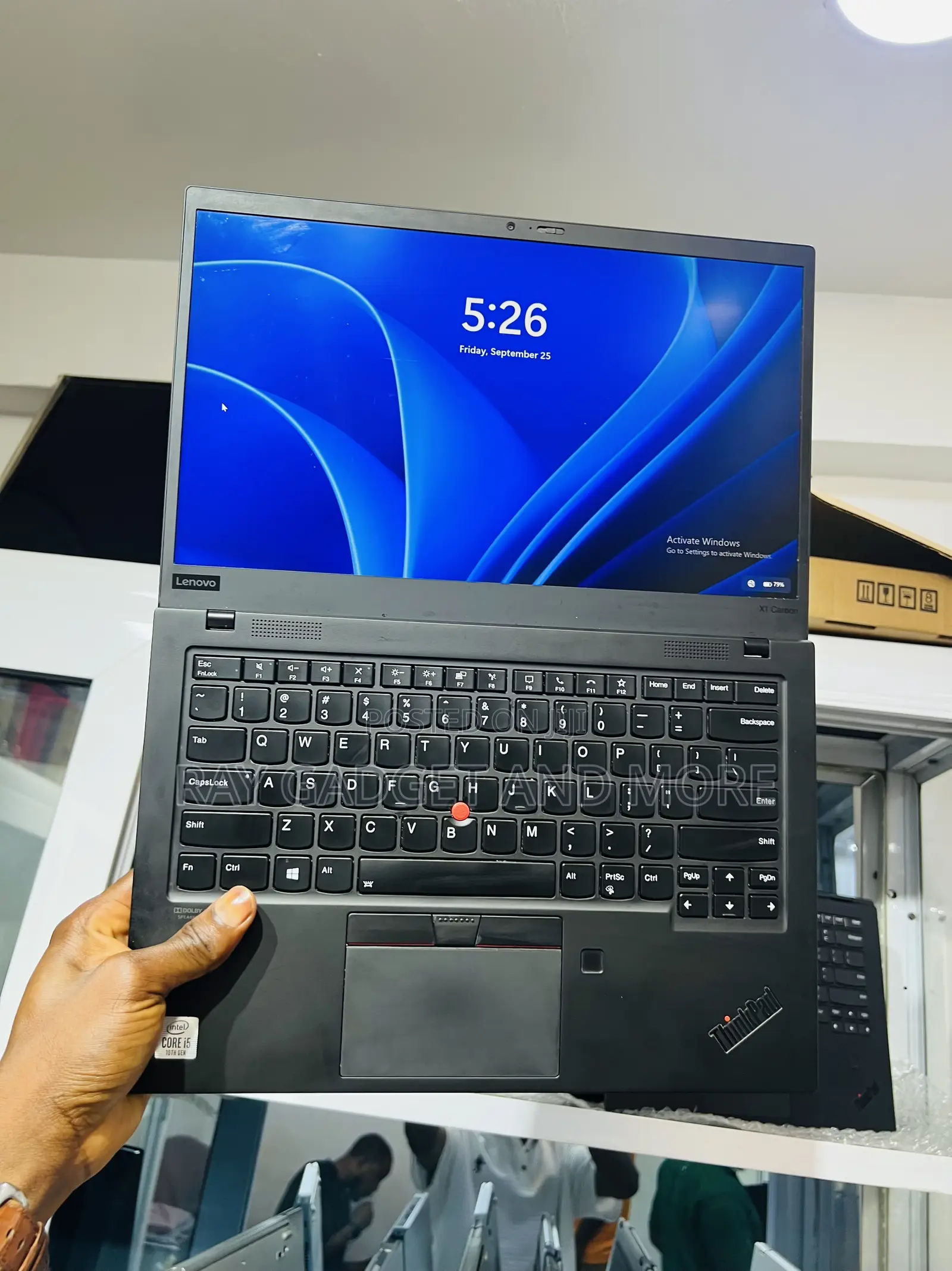 Laptop Lenovo ThinkPad X1 Carbon 8GB Intel Core i5 SSD 256GB