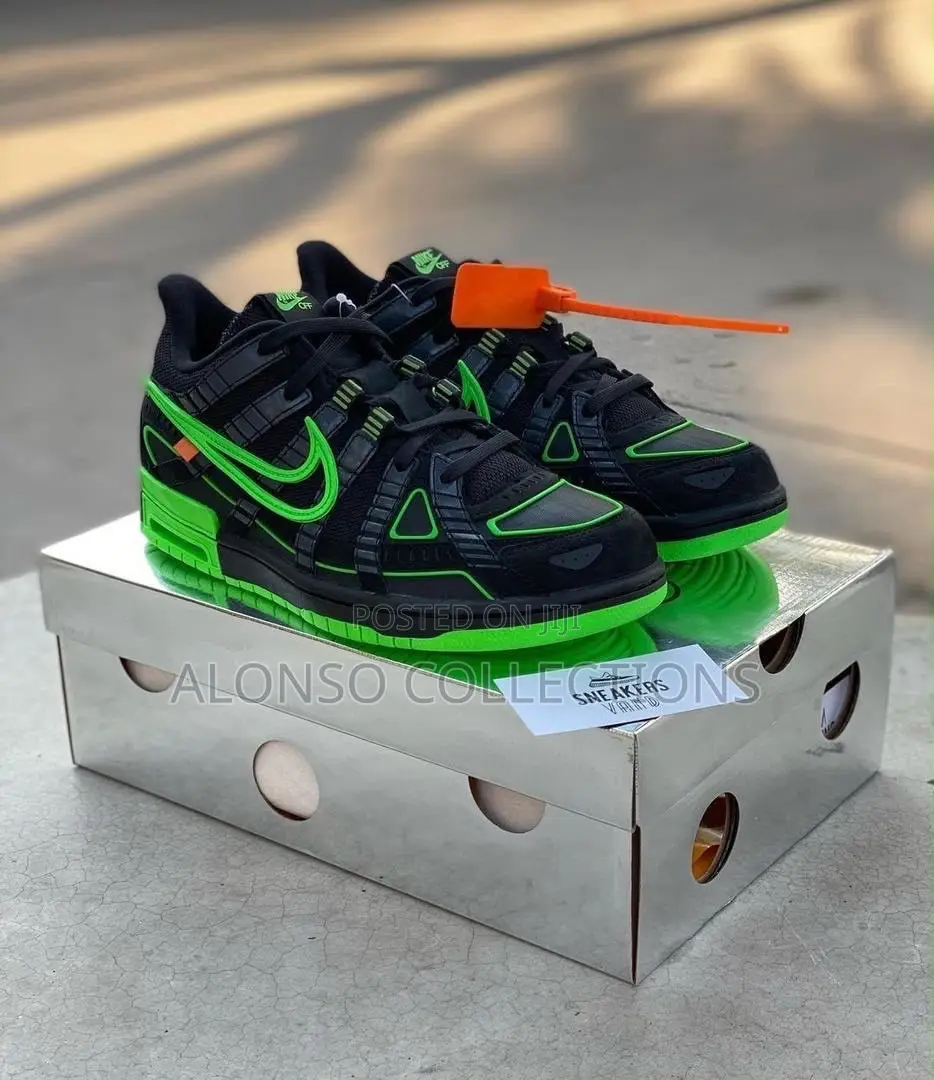 Nike Air Rubber Dunk Off-White University Green