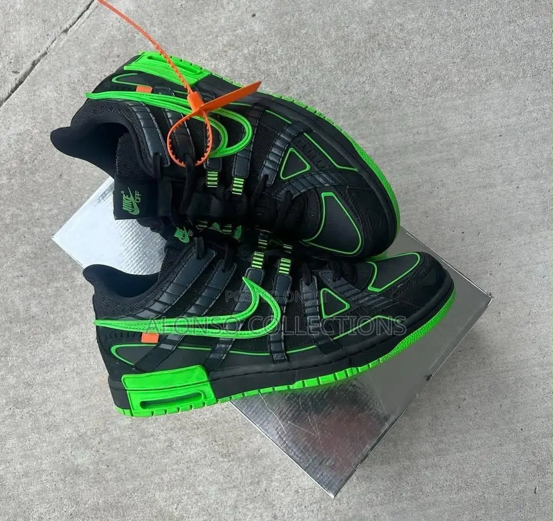Nike Air Rubber Dunk Off-White University Green