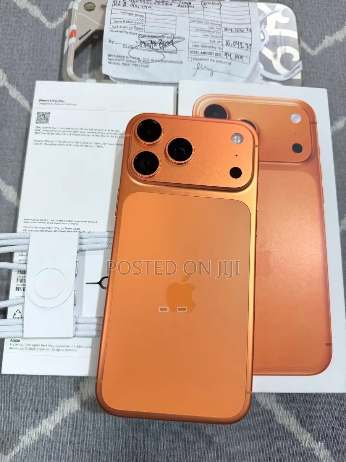 Apple iPhone 17 Pro Max 256 GB Orange