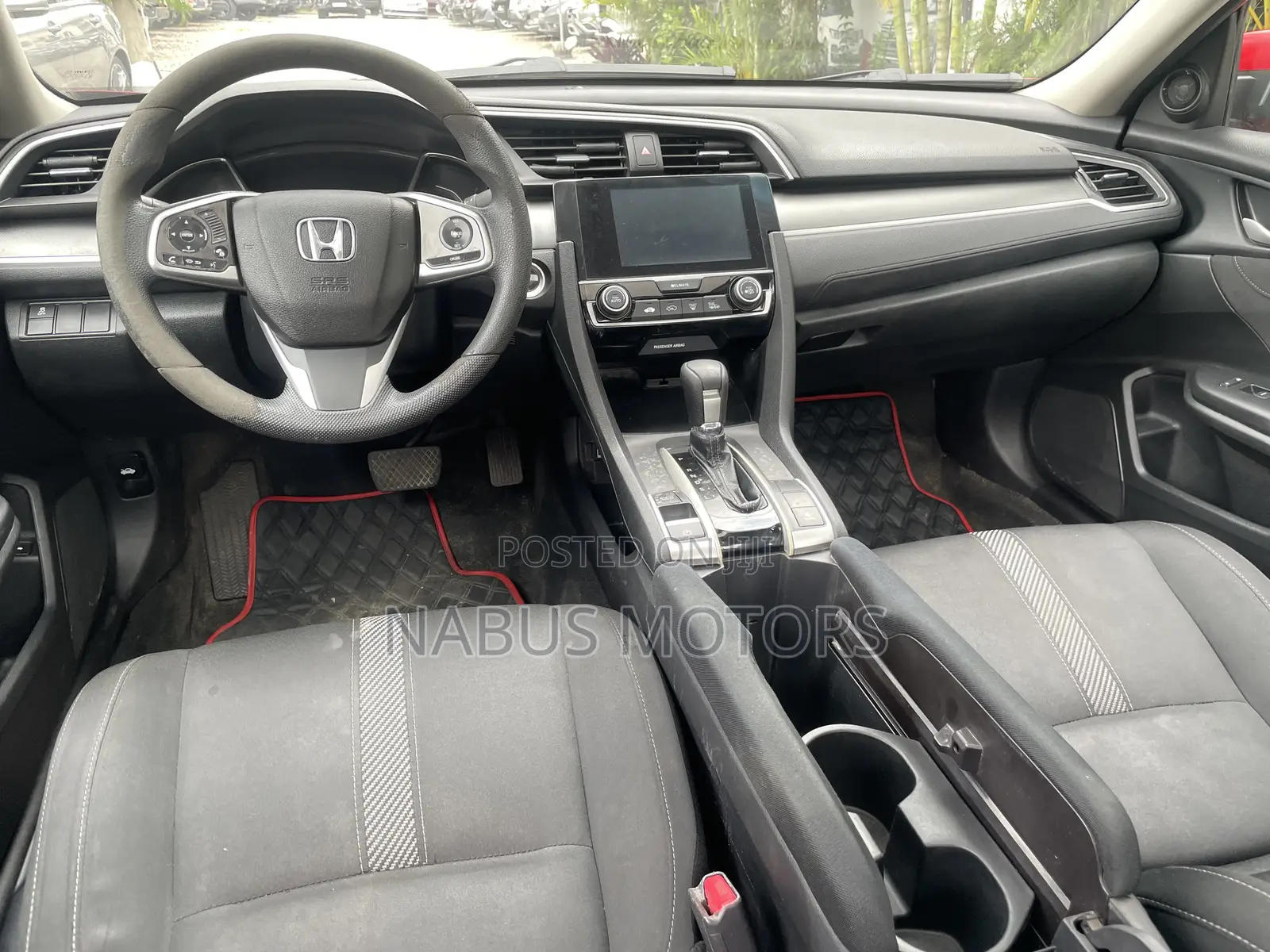 Honda Civic EX Sedan 2018 Red
