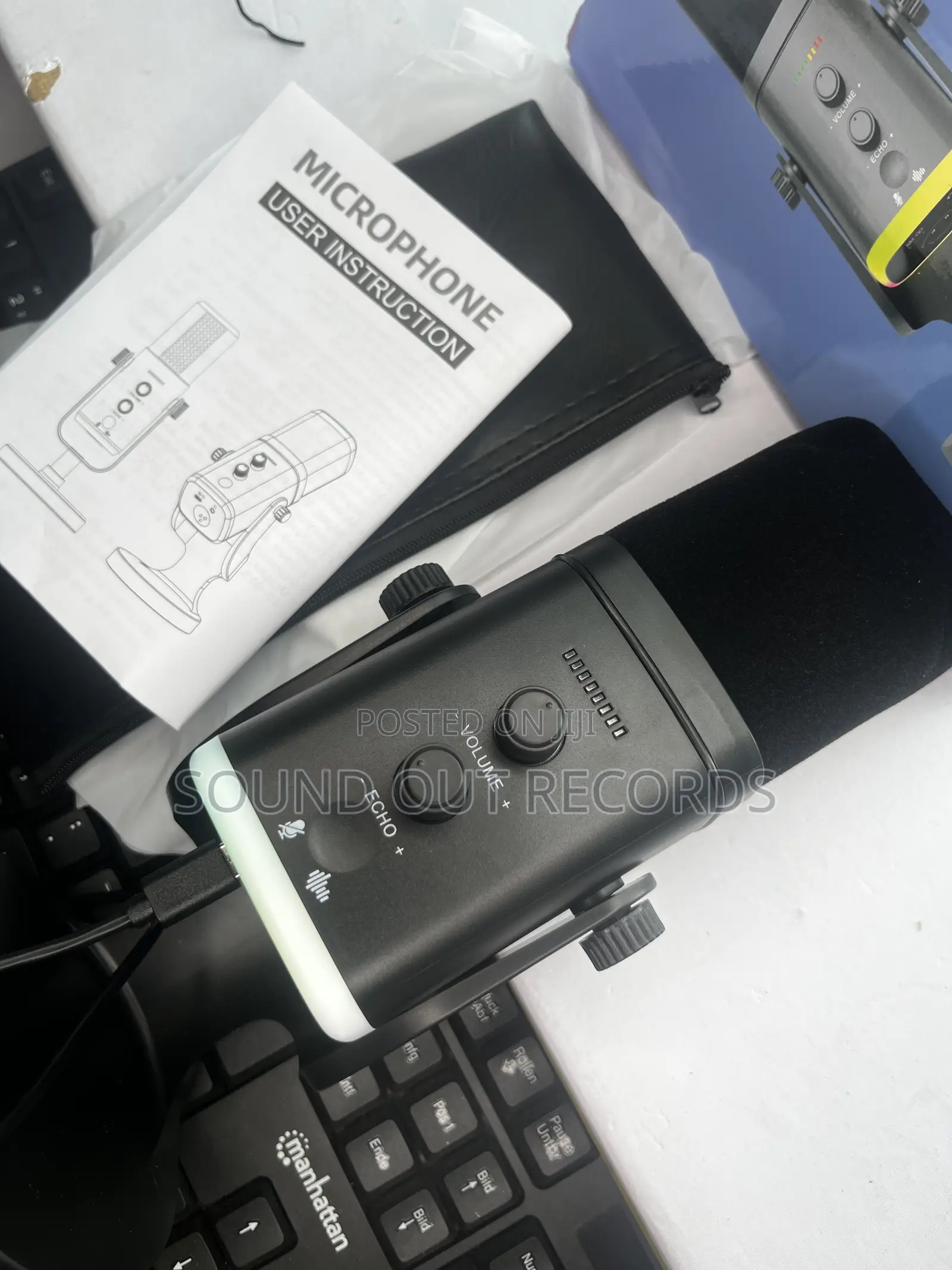 RGB Desktop Podcast Microphone