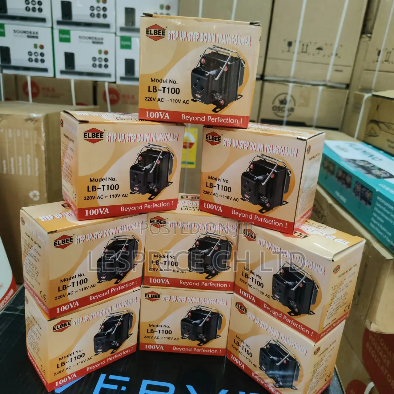 Super Efficient 100Watts Elbee Step Up Down Transformer