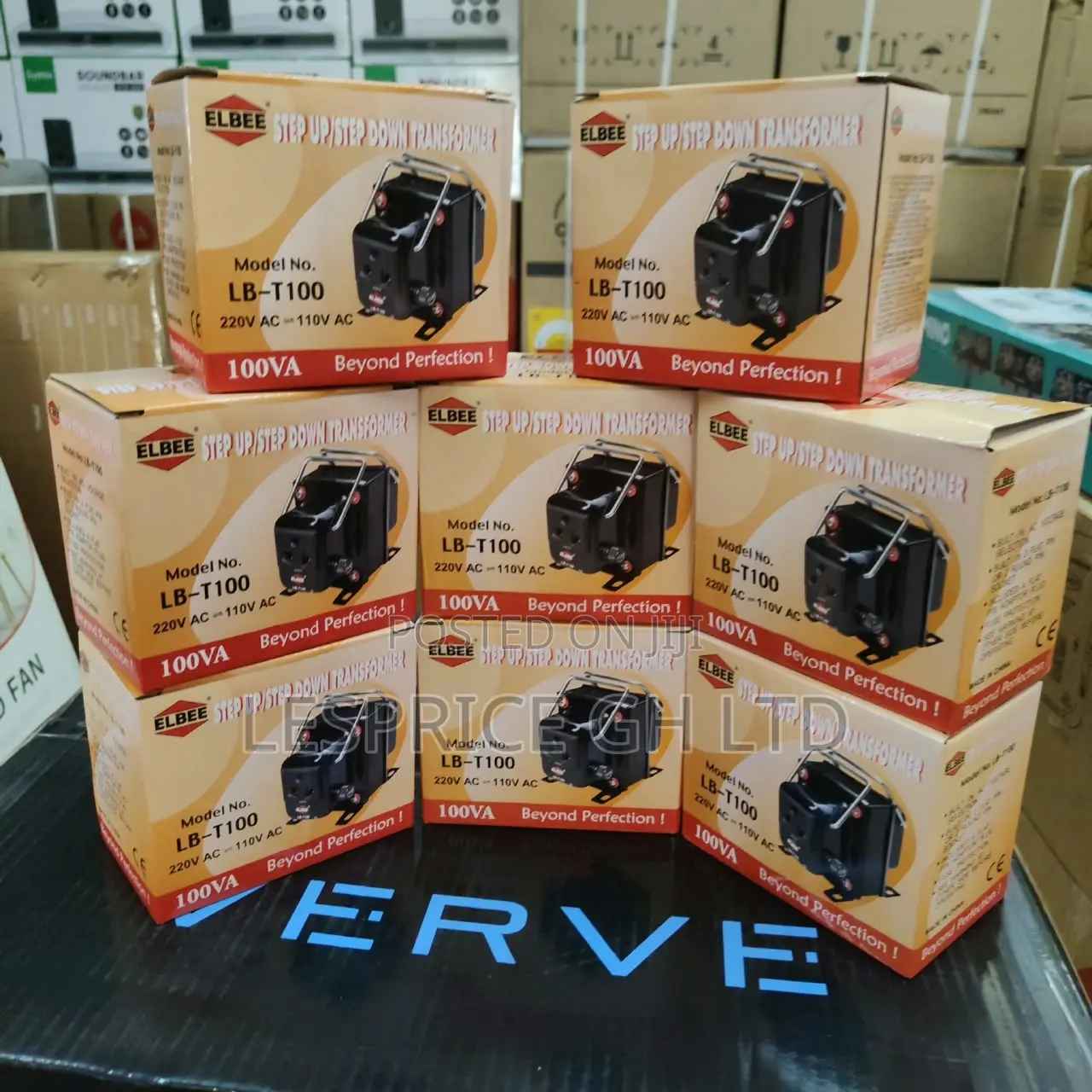 Promo Promo on Our New 100W Elbee Step Up and Down Transformer