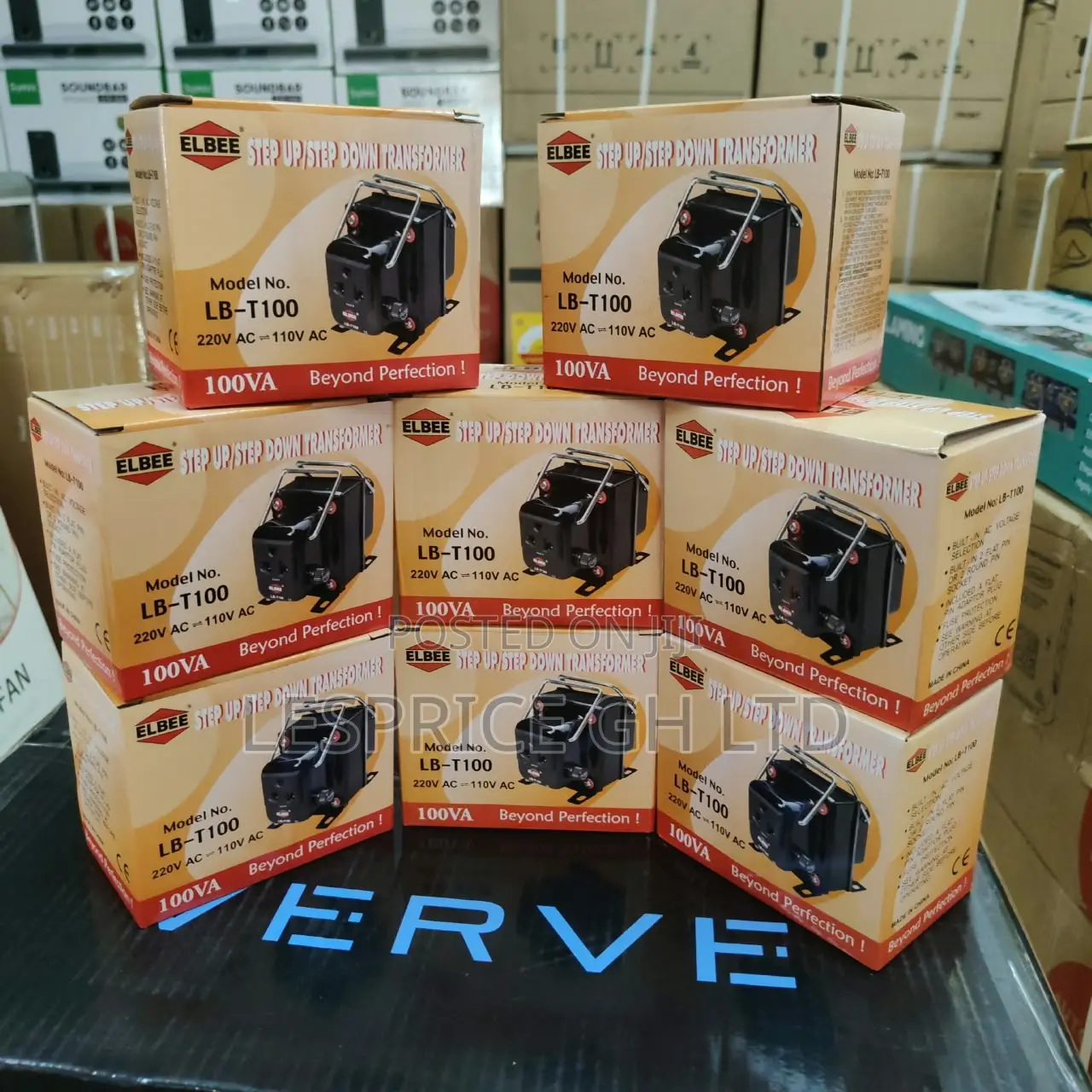 Promo Promo on Our New 100W Elbee Step Up and Down Transformer
