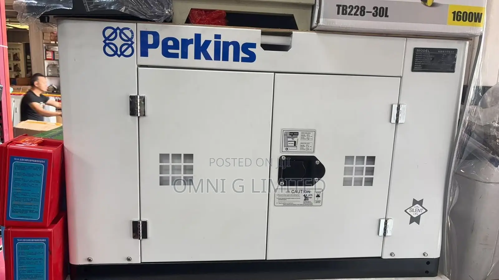 10 KVA Perkins Silent Diesel Generator