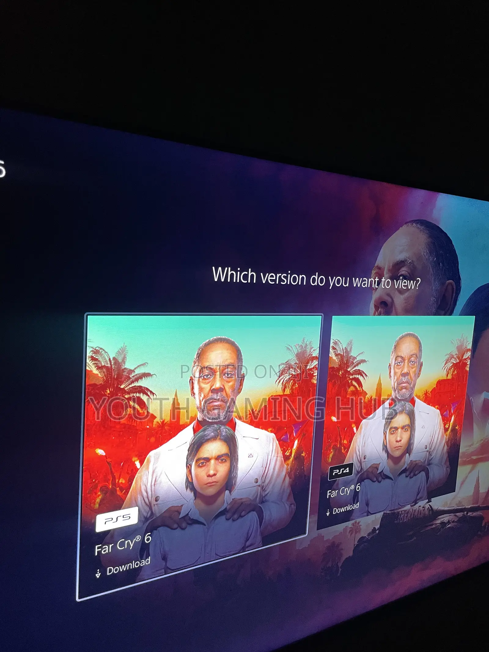 Farcry 6 Game Account for PS4 PS5