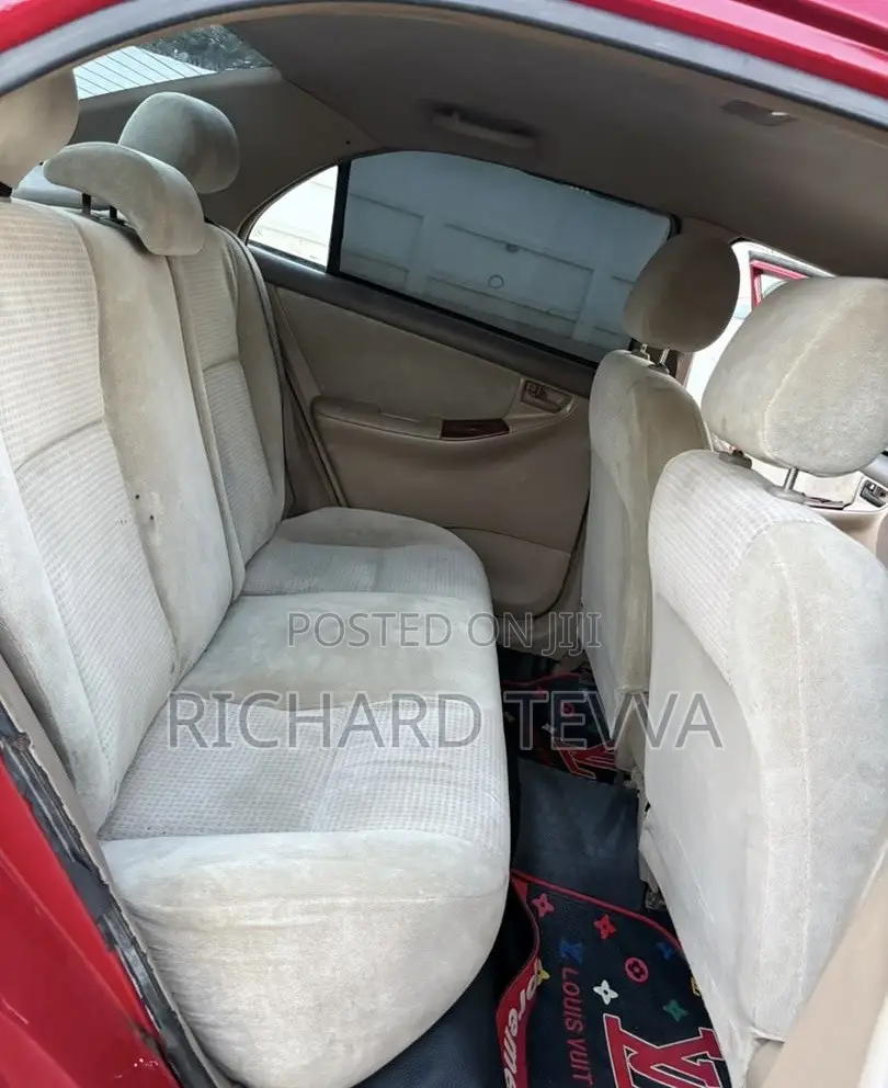 Toyota Corolla S 2007 Red