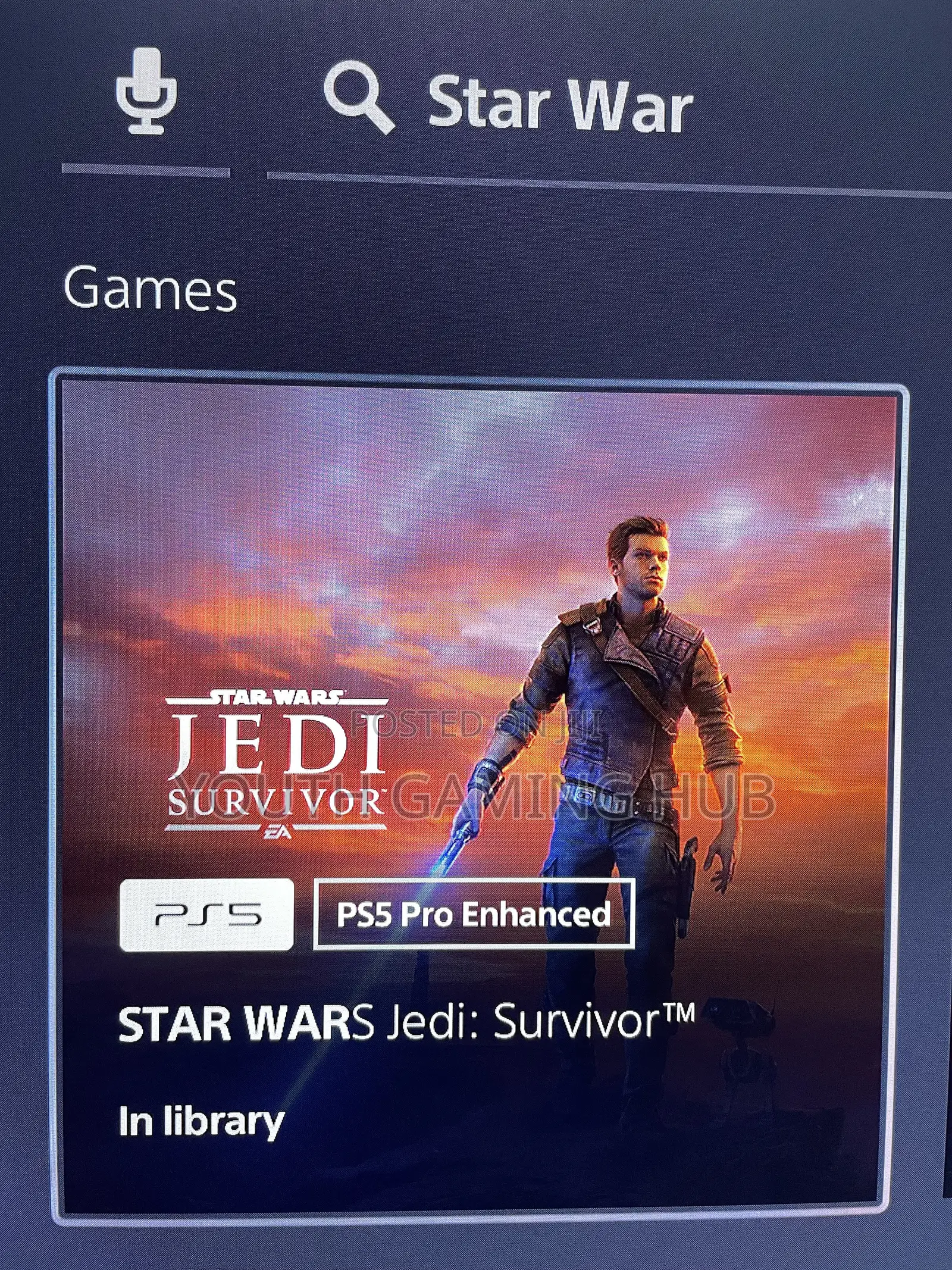 Star Wars Jedi: Survivor for Ps4 Ps5