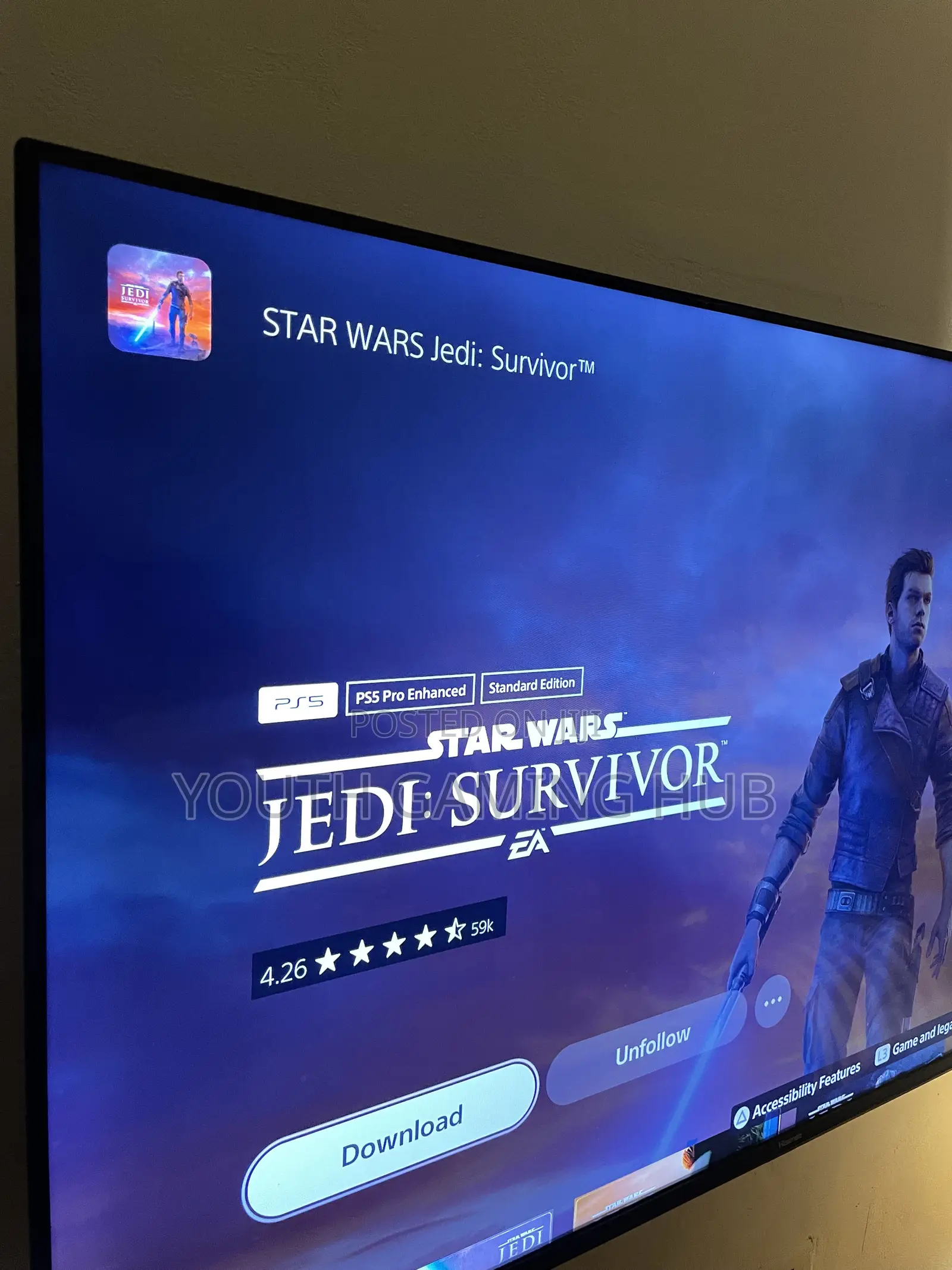 Star Wars Jedi: Survivor for Ps4 Ps5