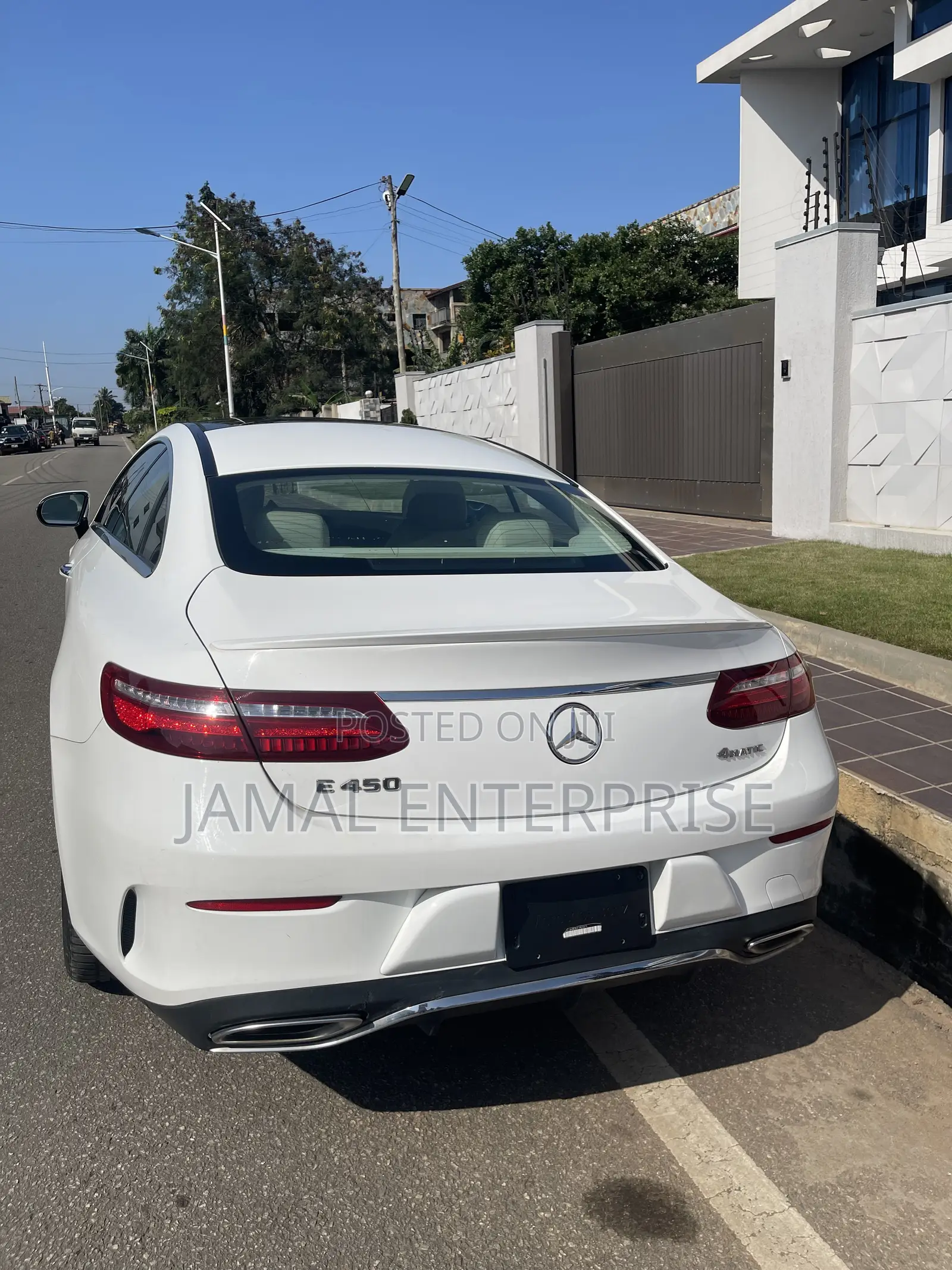 Mercedes-Benz E450 2020 White