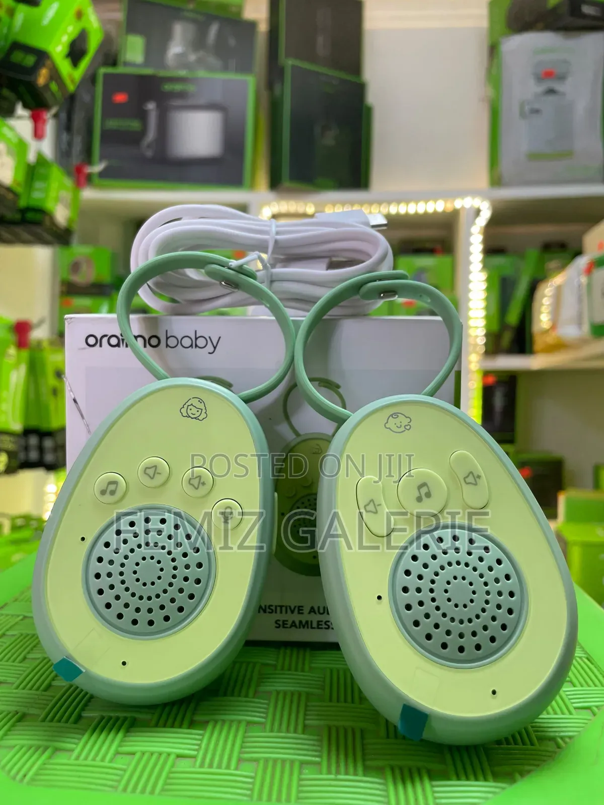 Oraimo HearEase Audio Baby Monitor-Encrypted Private Conversations