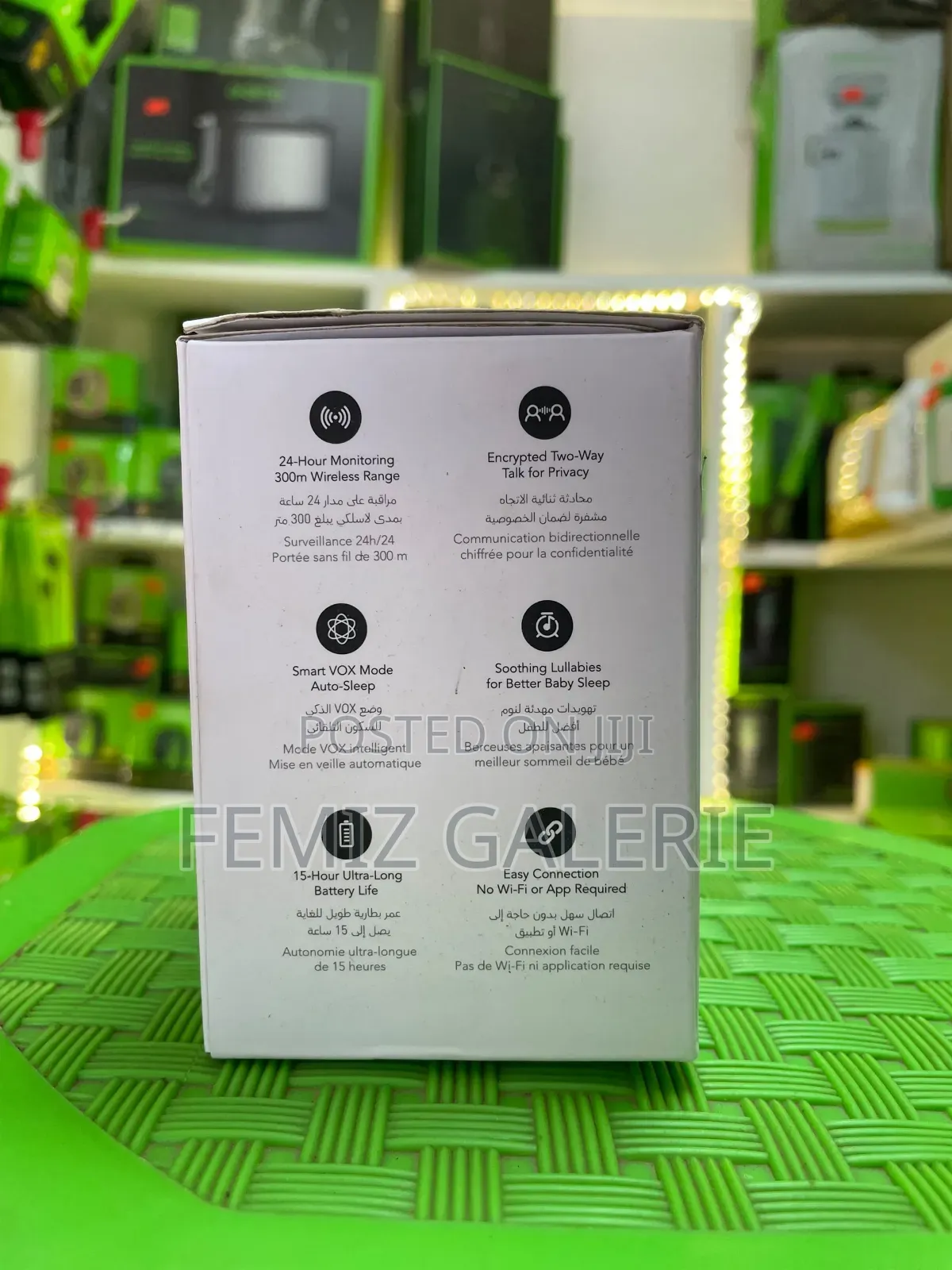 Oraimo HearEase Audio Baby Monitor-Encrypted Private Conversations