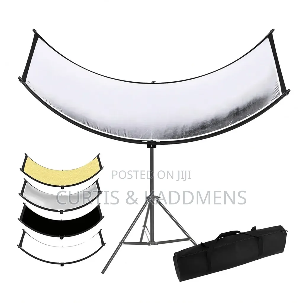 4in1 U Shape Reflector (60 X 180cm) With Stand