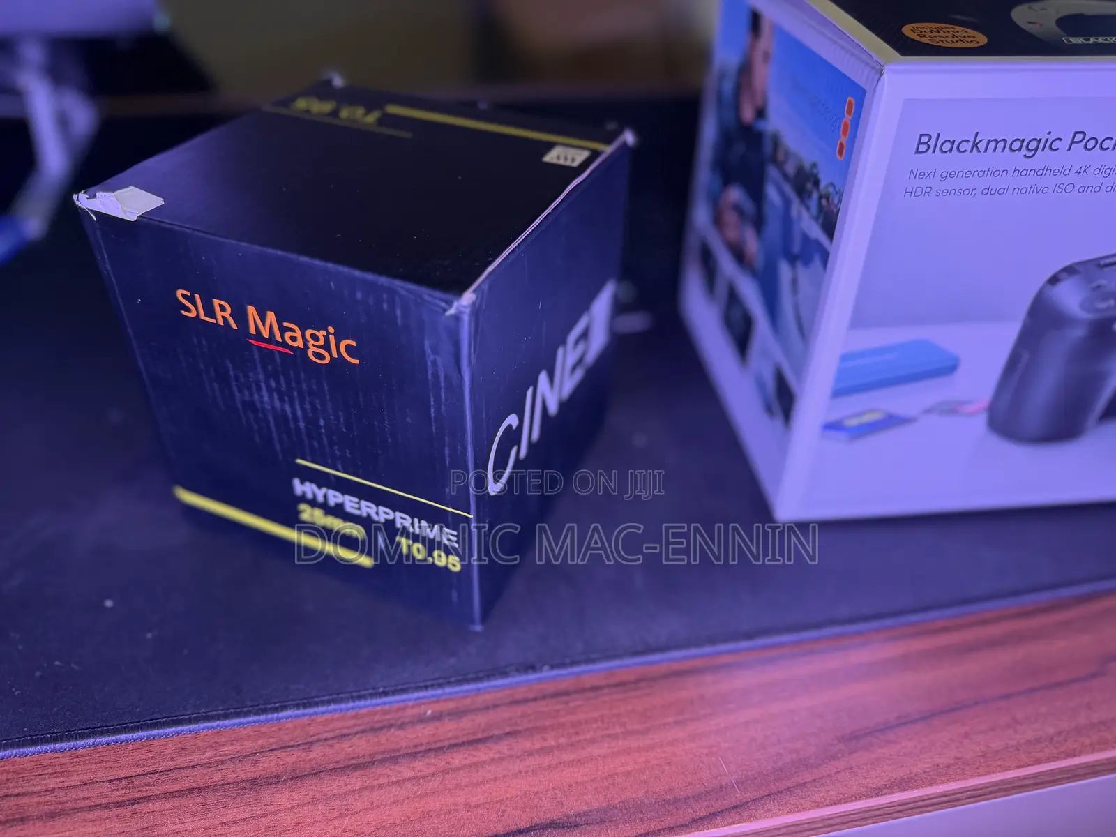 Black Magic Pocket Cinema 4K — Body/Lens + Media Bundle Options