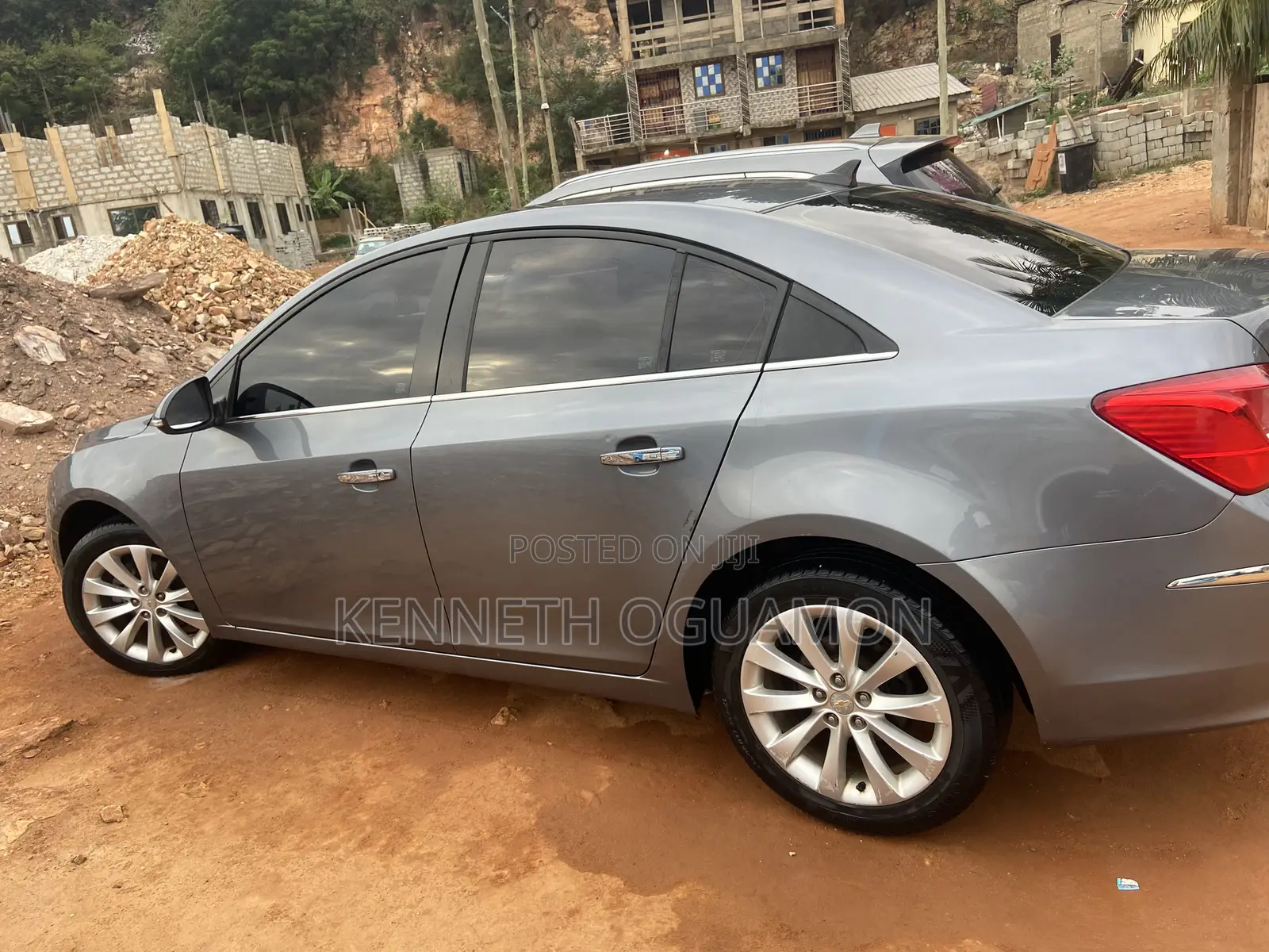 Chevrolet Cruze LTZ 4dr Sedan (1.4L 4cyl Turbo 6A) 2015 Gray