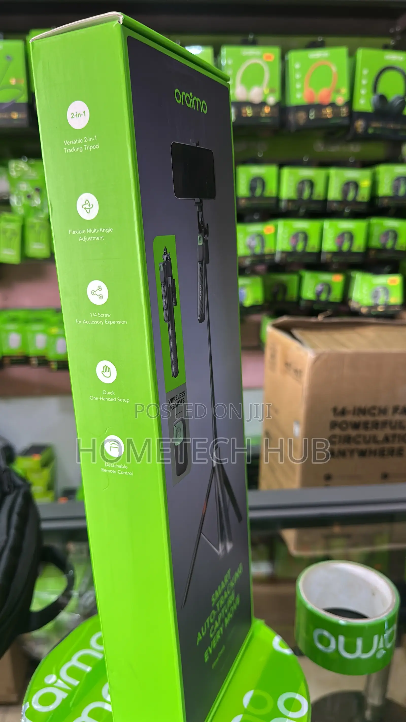 Oraimo Flowtrack Gesture Fae Tracking Selfie Stick