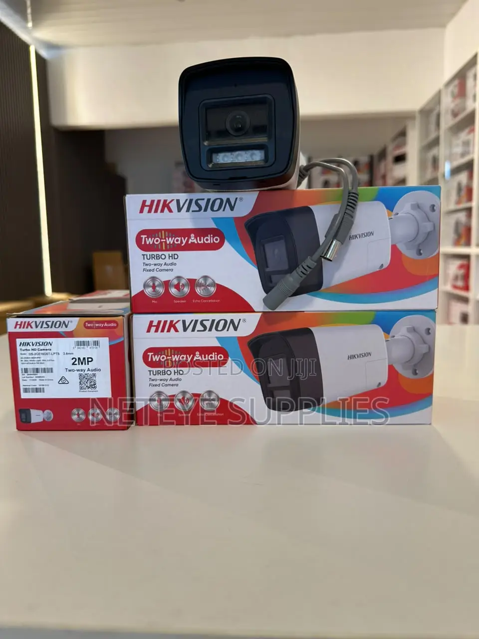 Hikvision 2MP Two Way Audio Fixed Mini Bullet Camera DS-2CE16D0T-LPTS