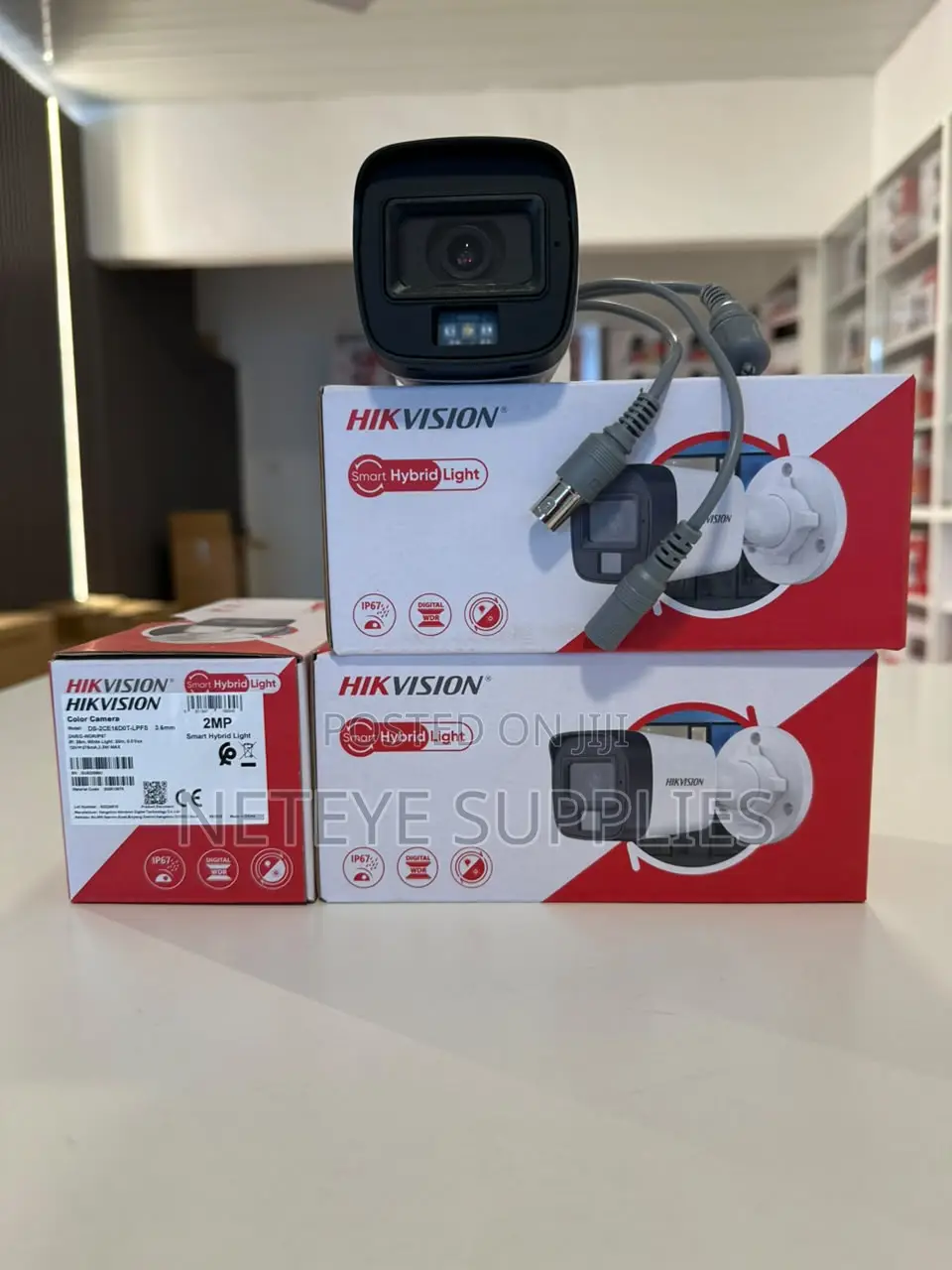 Hikvision 2MP Smart Hybrid Light Audio Bullet Camera DS-2CE16D0T-LPFS