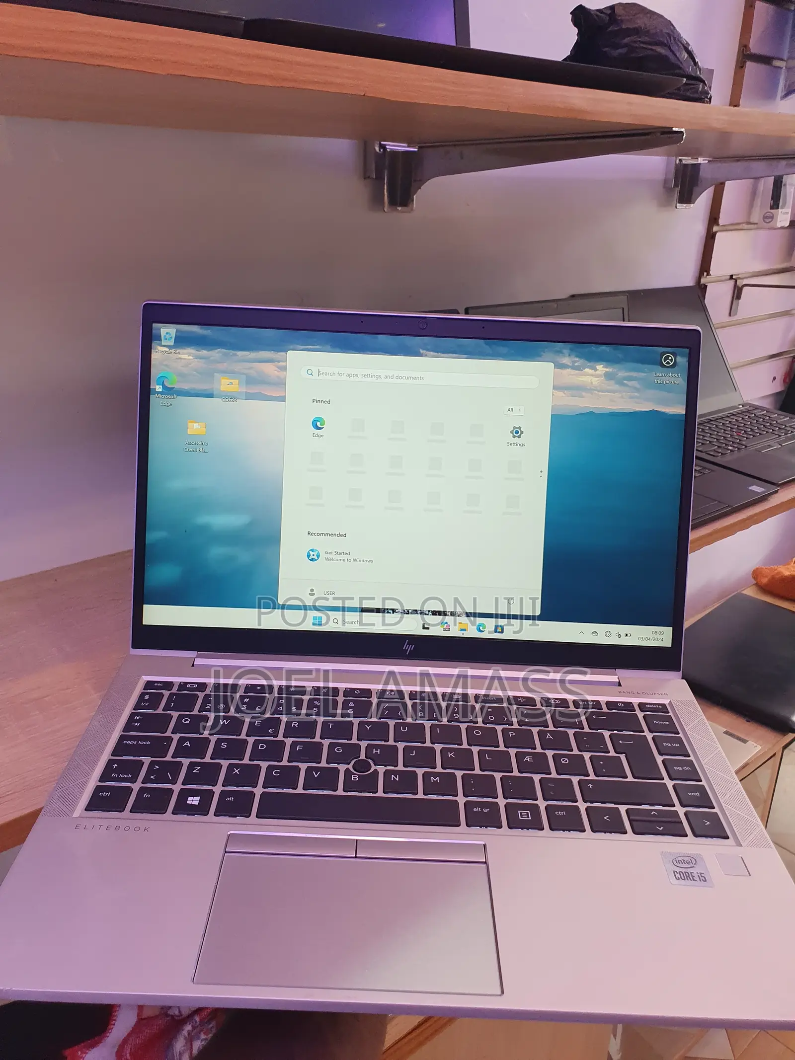 Laptop HP EliteBook 840 G7 8GB Intel Core i5 SSD 256GB