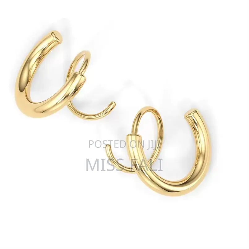 Double Twisted Earrings.
