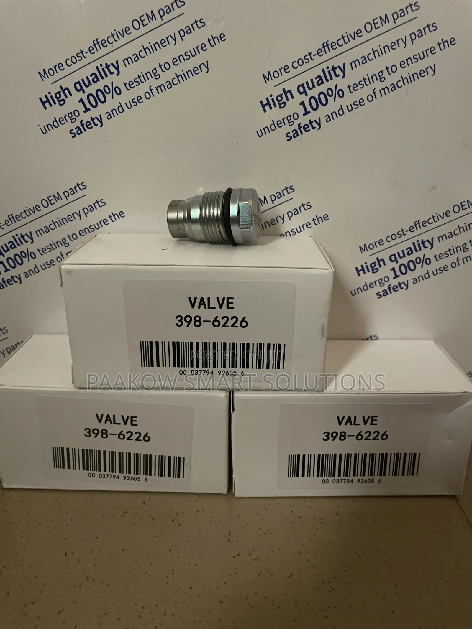 CAT Rail Pressure Valve: 398-6226