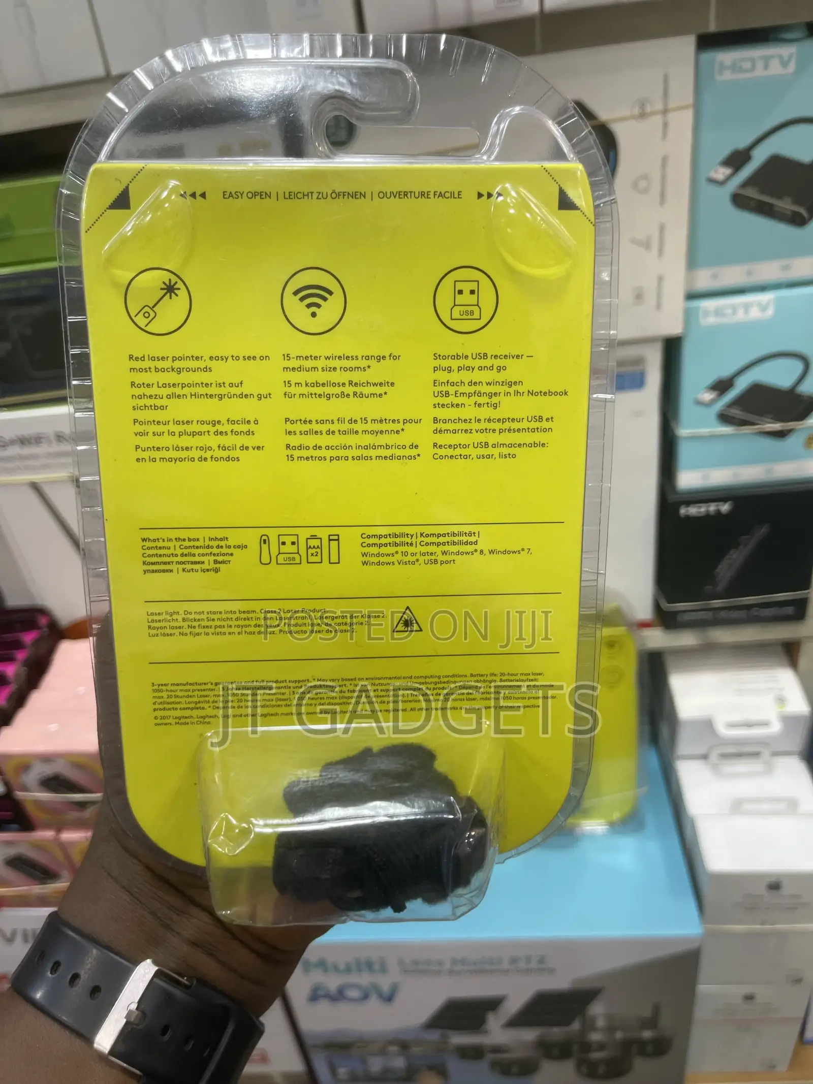 Logitech R400 Laser Presentation Remote Present Like a Pro!