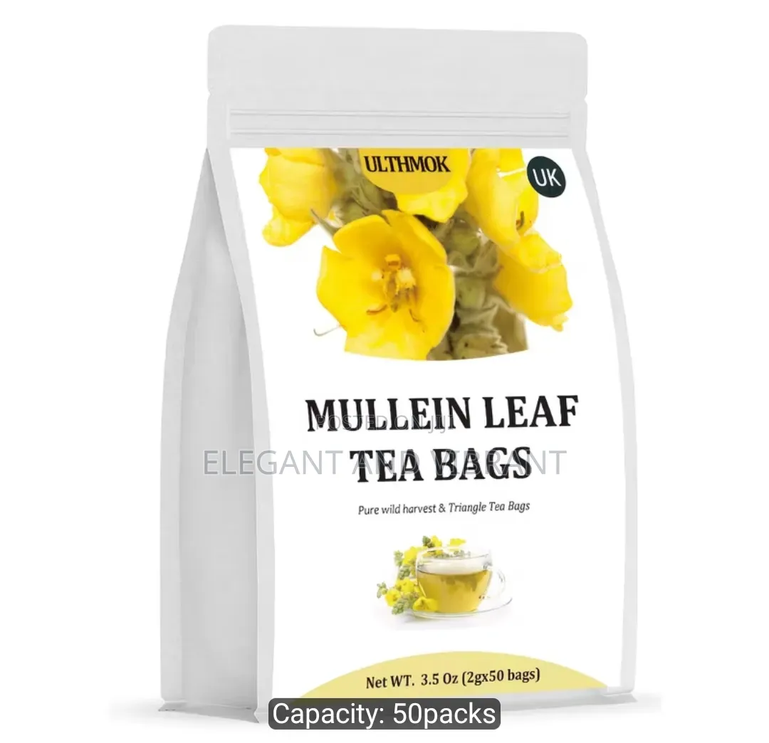 Mullein Leaf Tea Bags, Mullein Flower Leves Stems,Supports Breathing