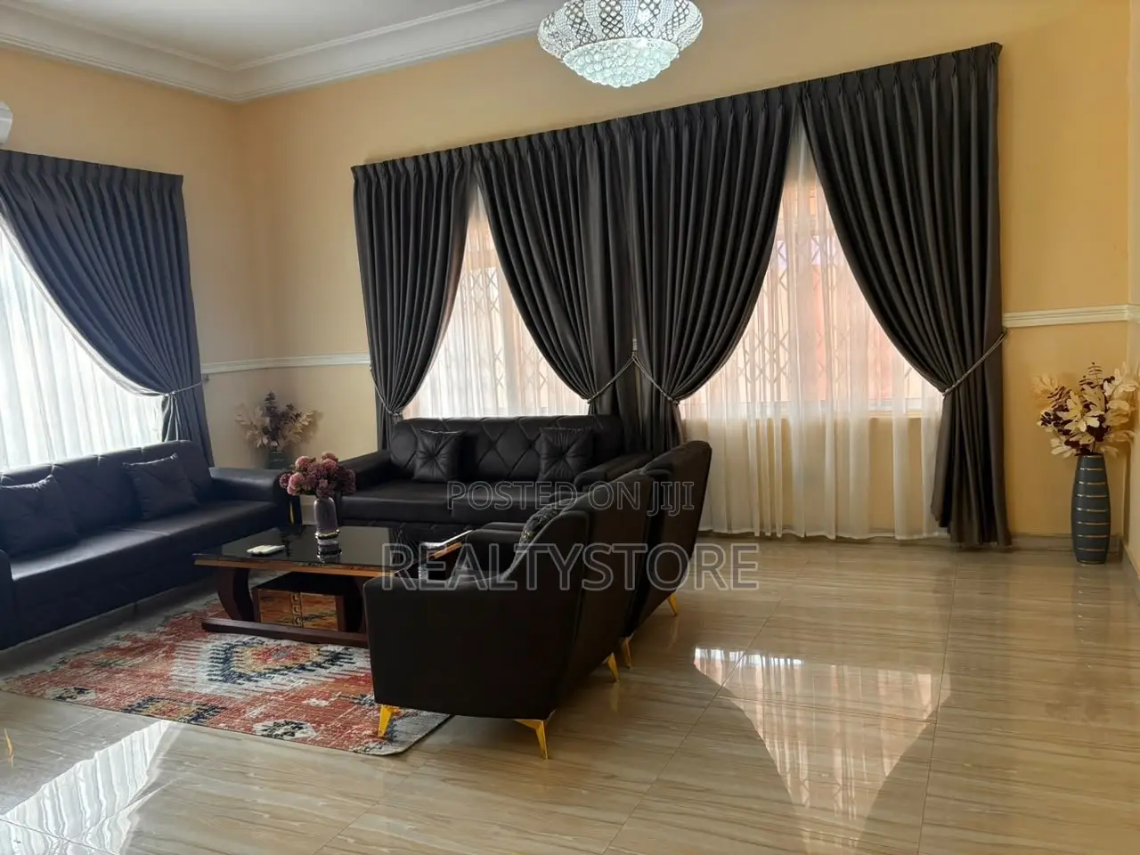 Furnished 3bdrm House in Adjiriganor, Accra Metropolitan for rent