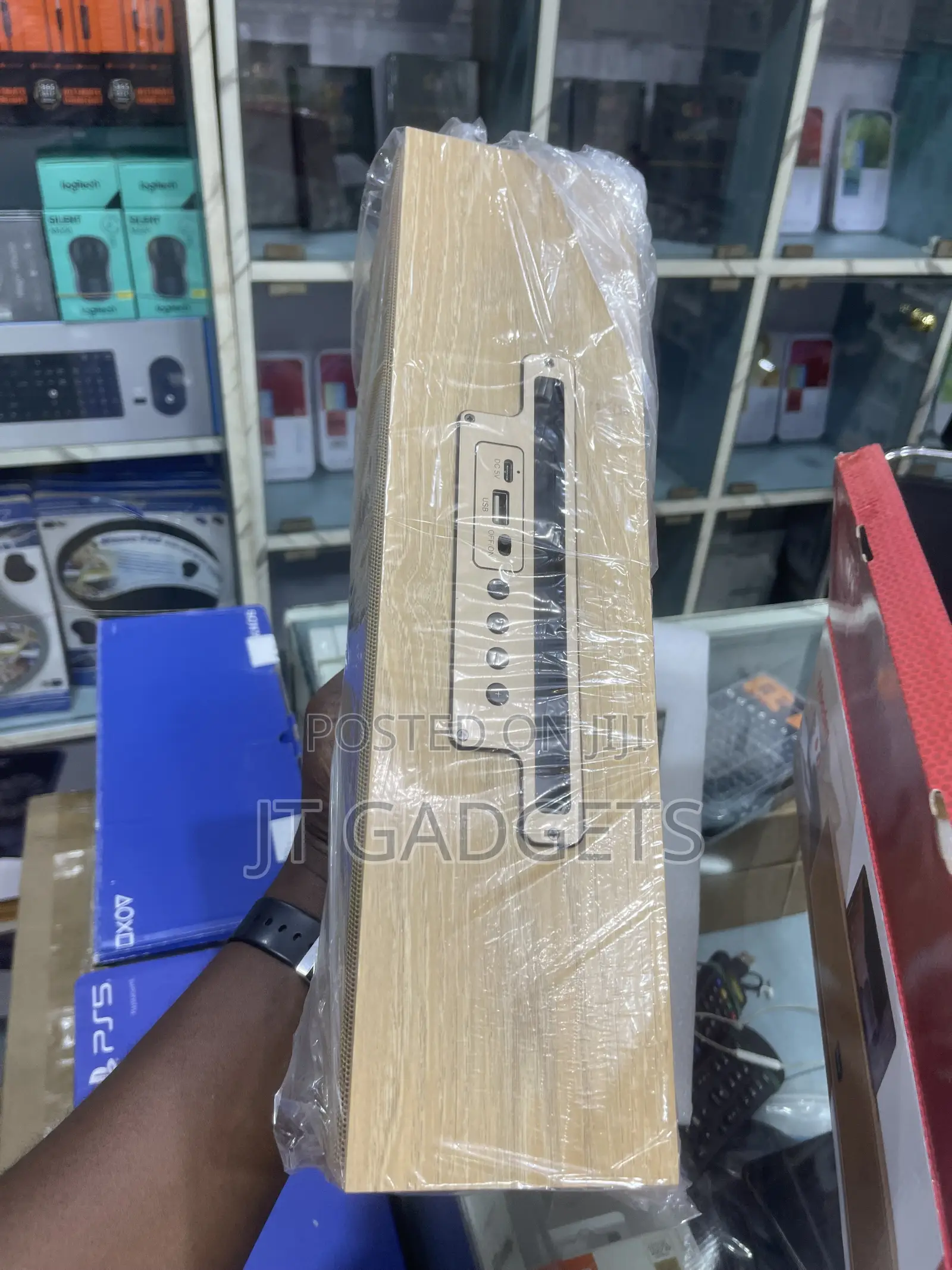 KBroad Wooden Wireless Speaker (KTS-1738)