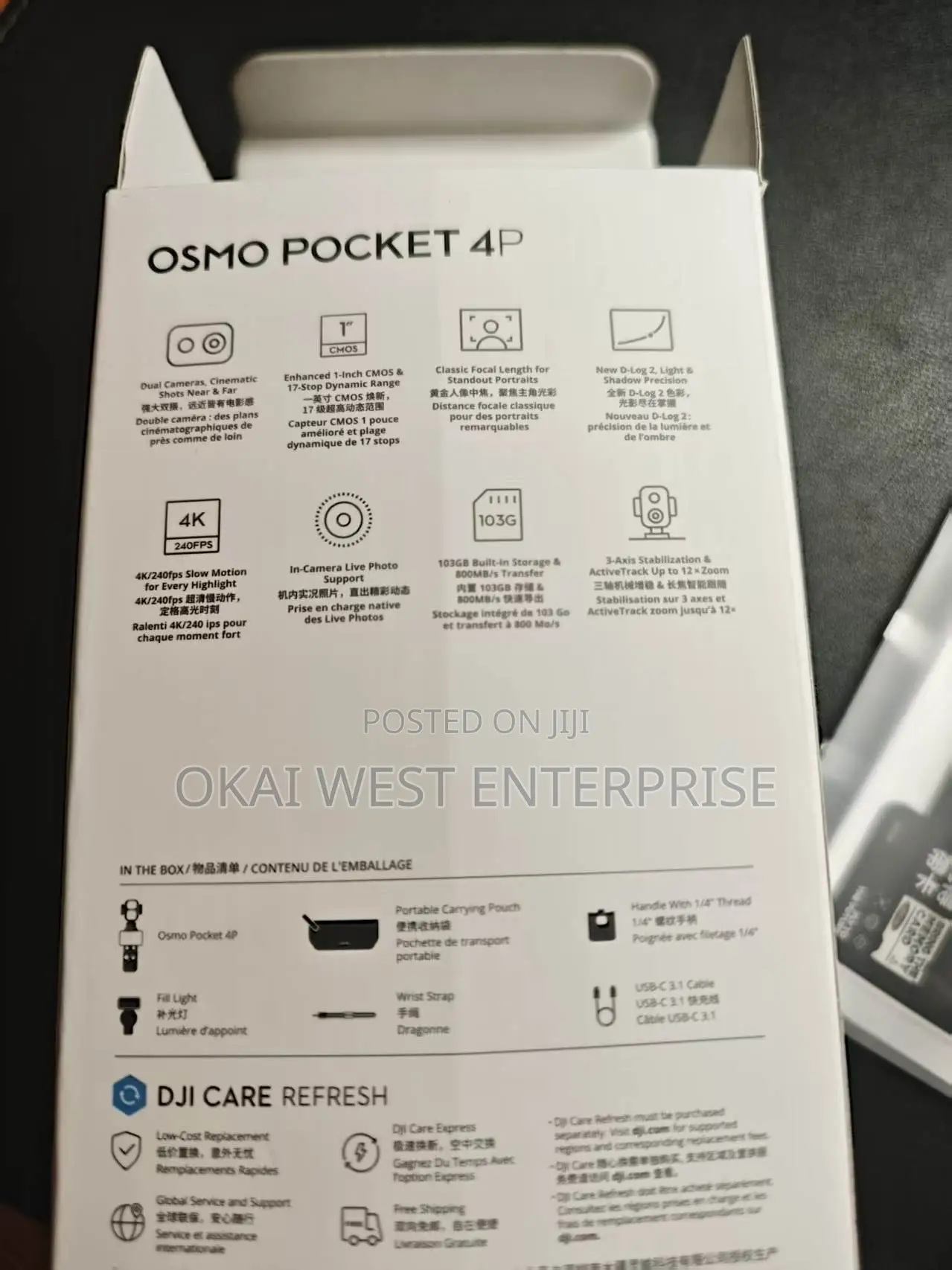 DJI Osmo Mobile 4 (Osmo 4) – Portable Smartphone Gimbal Stabilizer
