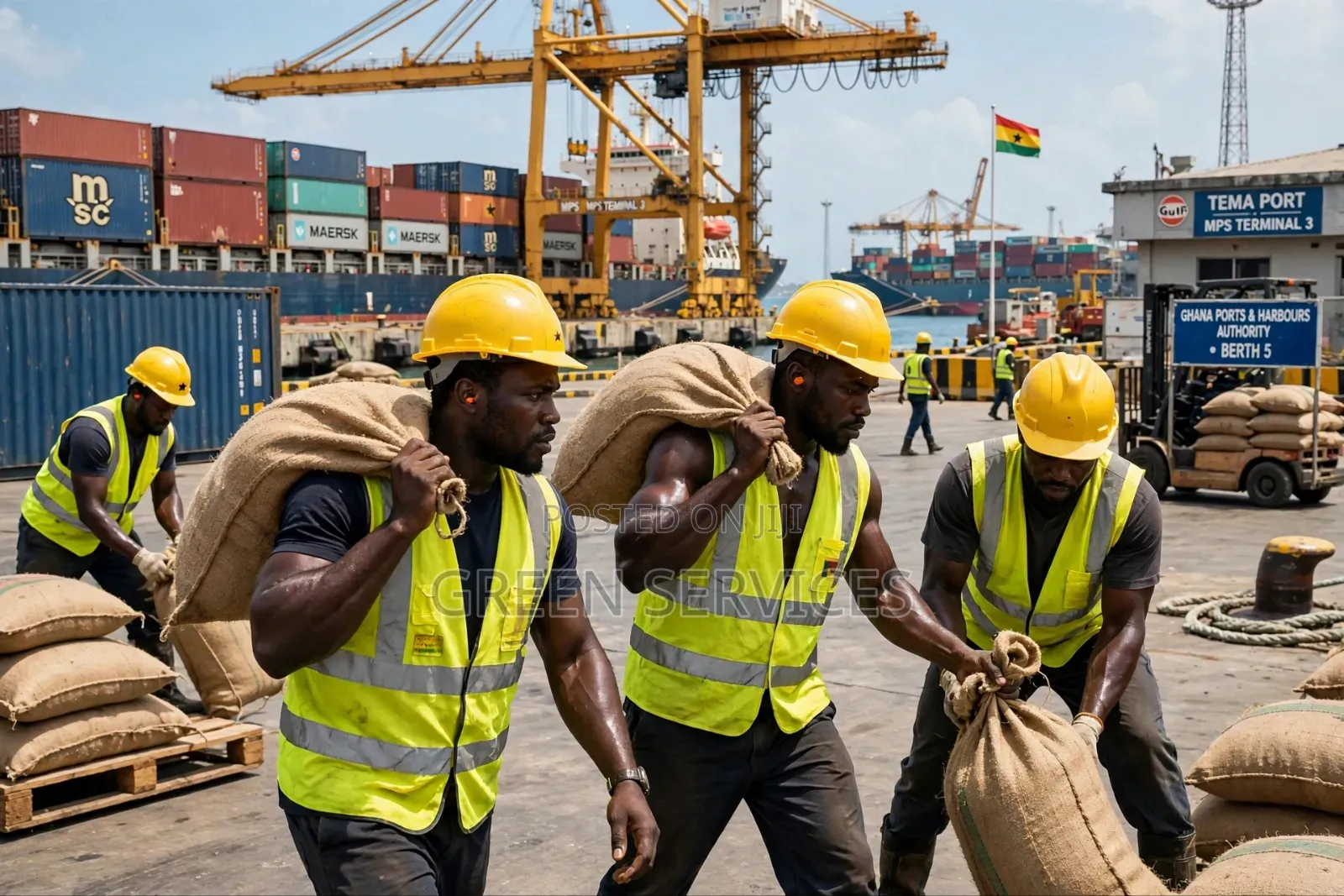 Loading Boys Needed at Tema Port, Transit Terminal Yard (Gapoha)