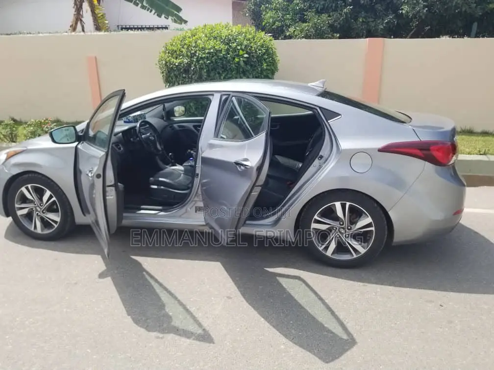 Hyundai Elantra Limited 4dr Sedan (1.8L 4cyl 6A) 2014 Gray