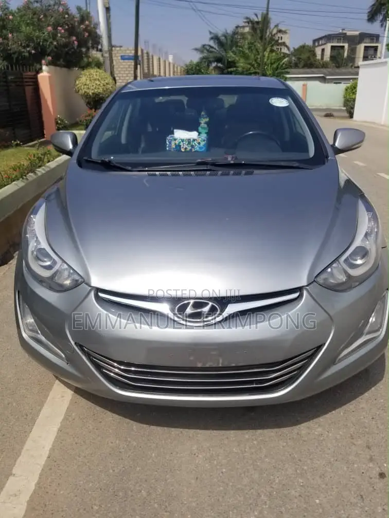 Hyundai Elantra Limited 4dr Sedan (1.8L 4cyl 6A) 2014 Gray