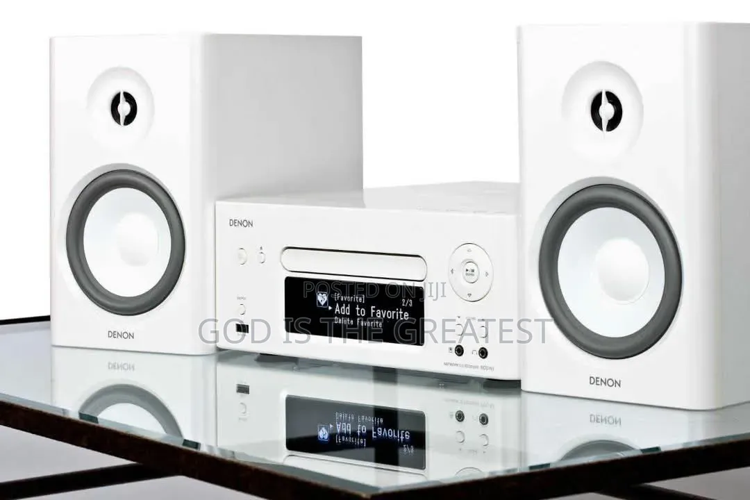 Powerful Denon Modern Hifi System With WiFi Connection