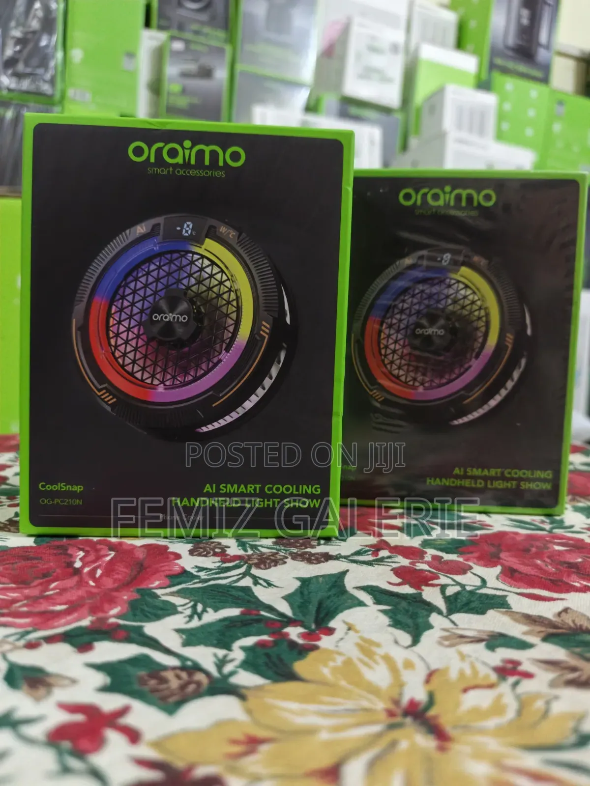 Oraimo CoolSnap Magnetic Phone Cooler – Instant Ice-Cooling for Gaming
