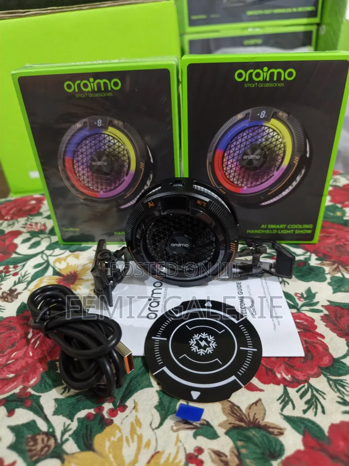 Oraimo CoolSnap Magnetic Phone Cooler – Instant Ice-Cooling for Gaming