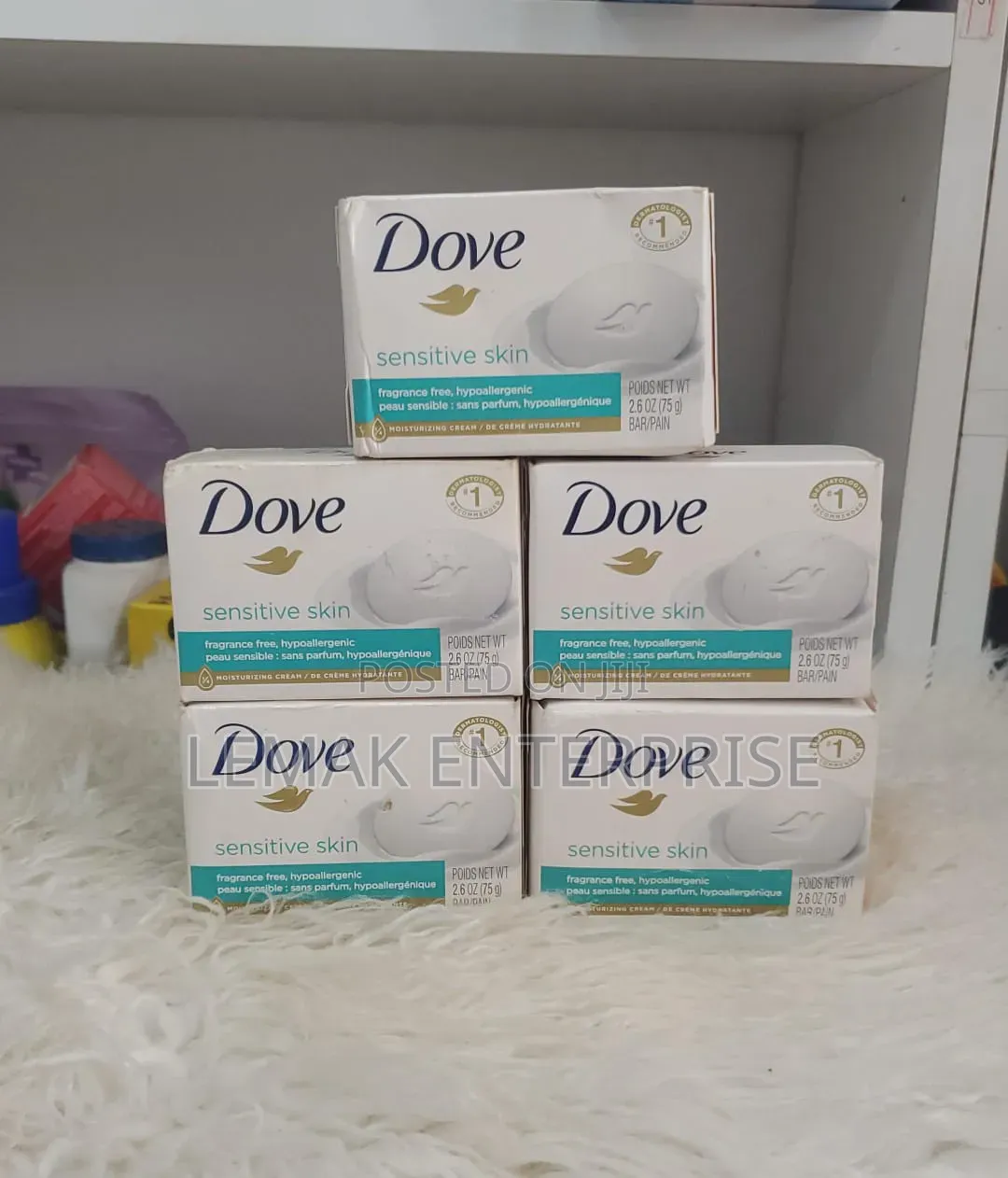 Dove Sensitive Skin Beauty Bar. 75 G