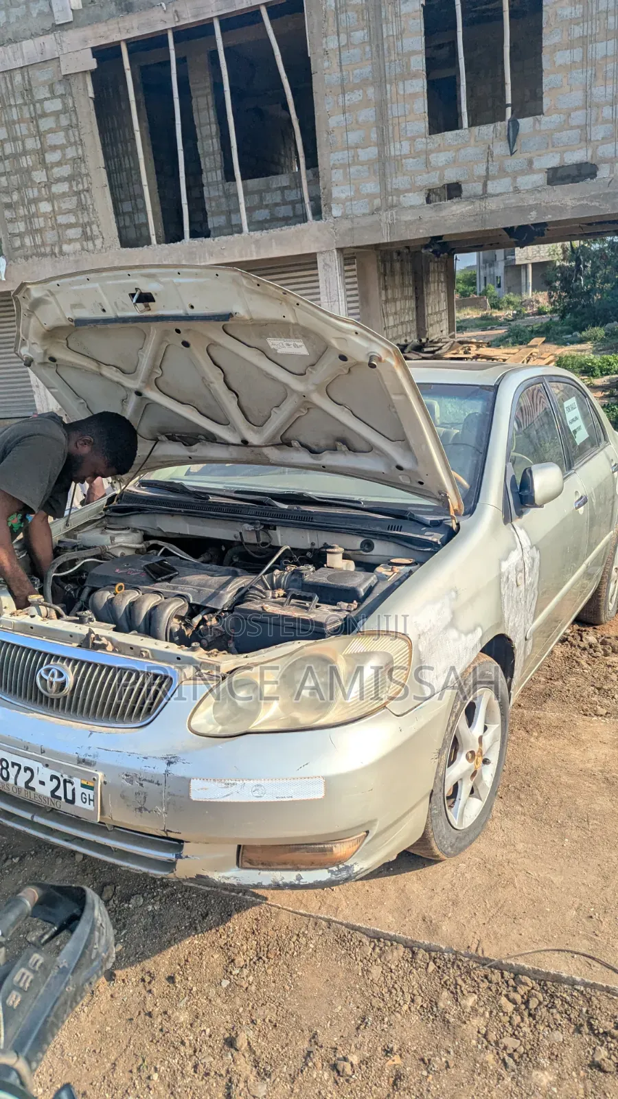 Toyota Vios 2010 Brown