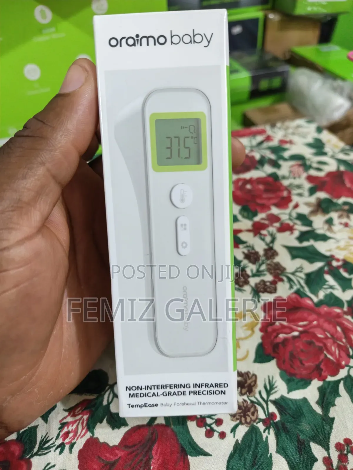 Oraimo TempEase Infrared Forehead Thermometer Dual Mode Body Object