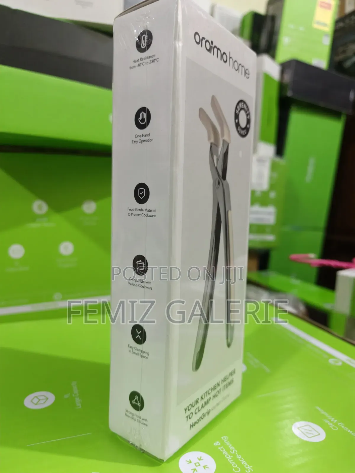 Oraimo HeatGrip Anti-Skid Multi-Angle Kitchen Clamp