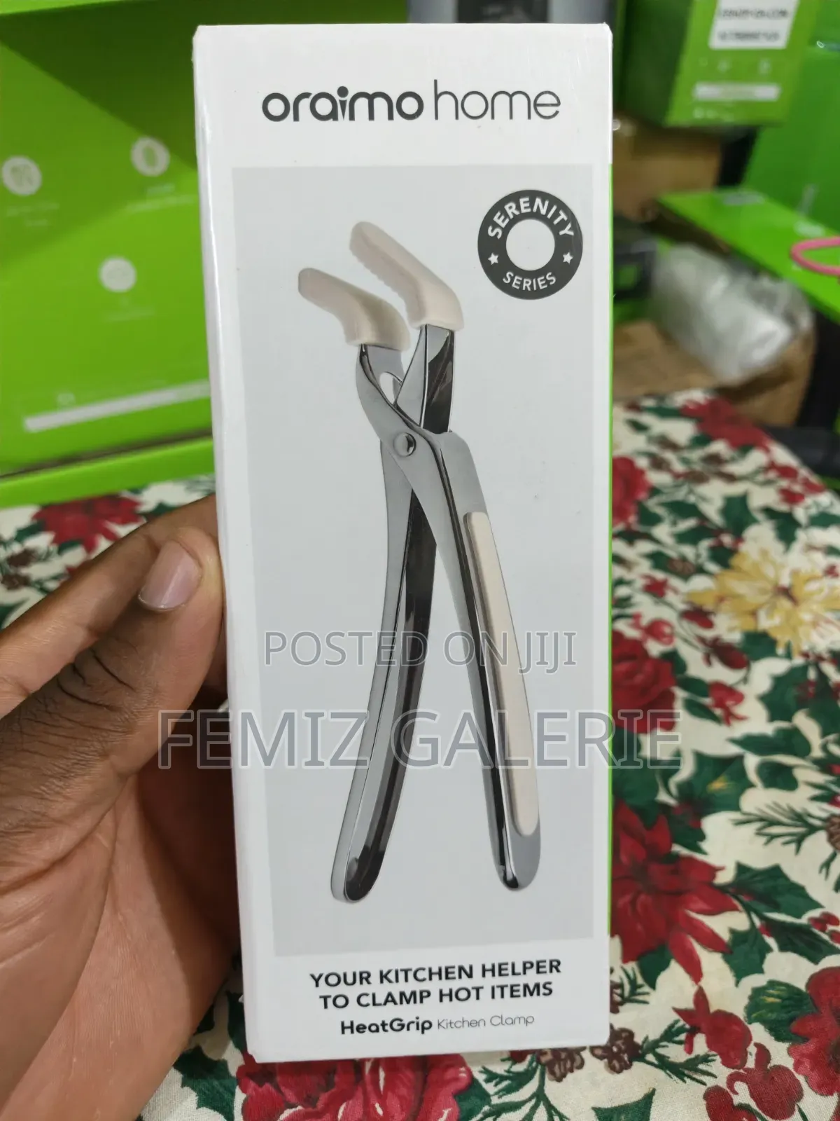 Oraimo HeatGrip Anti-Skid Multi-Angle Kitchen Clamp