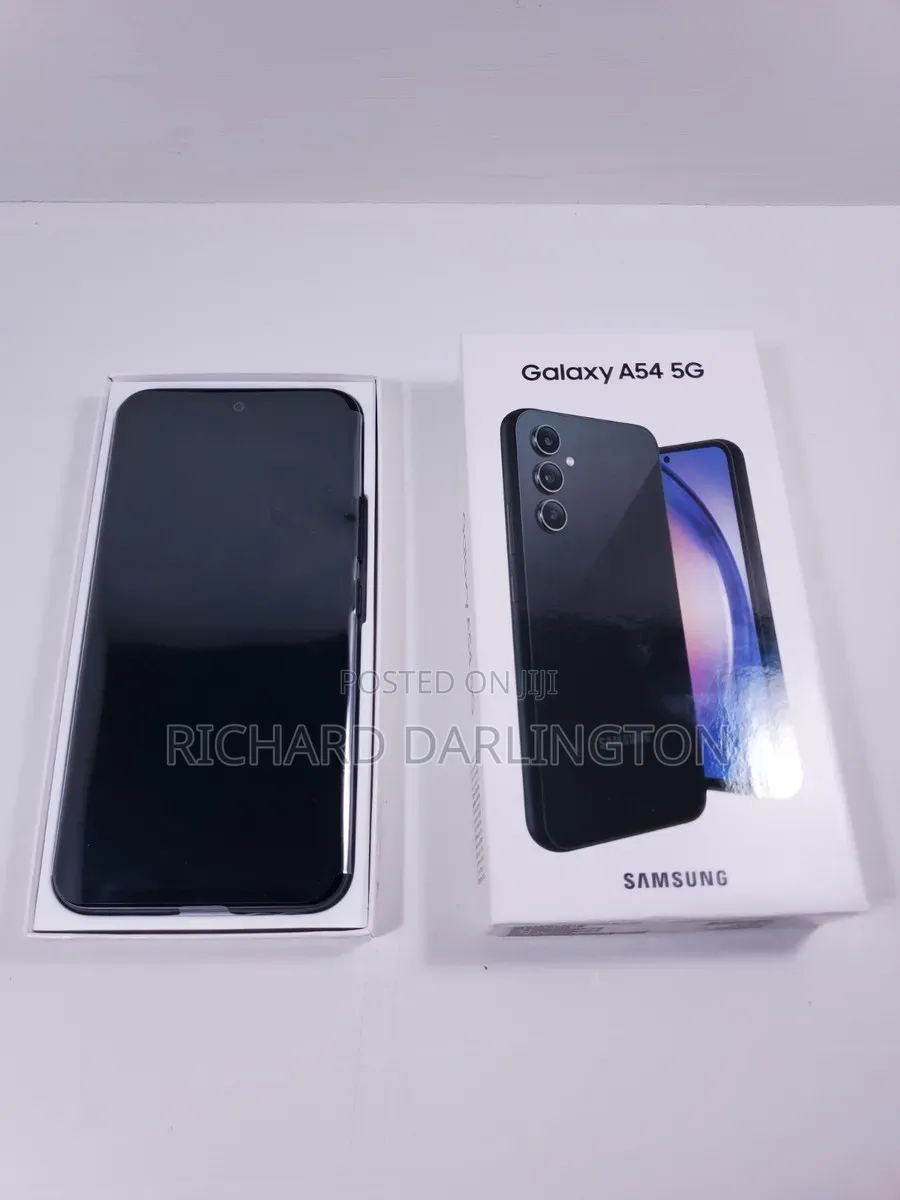 New Samsung Galaxy A54 5G 128 GB Black