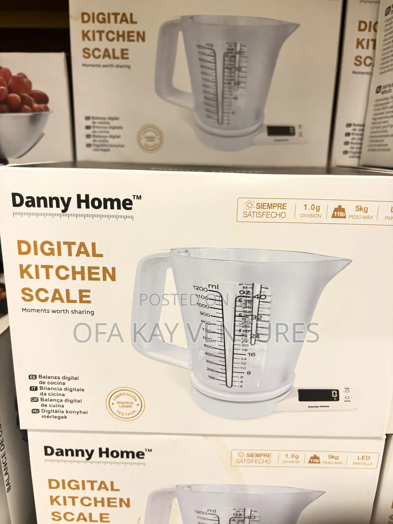 Electronic Digital Measuring Cup Beaker 5kg
