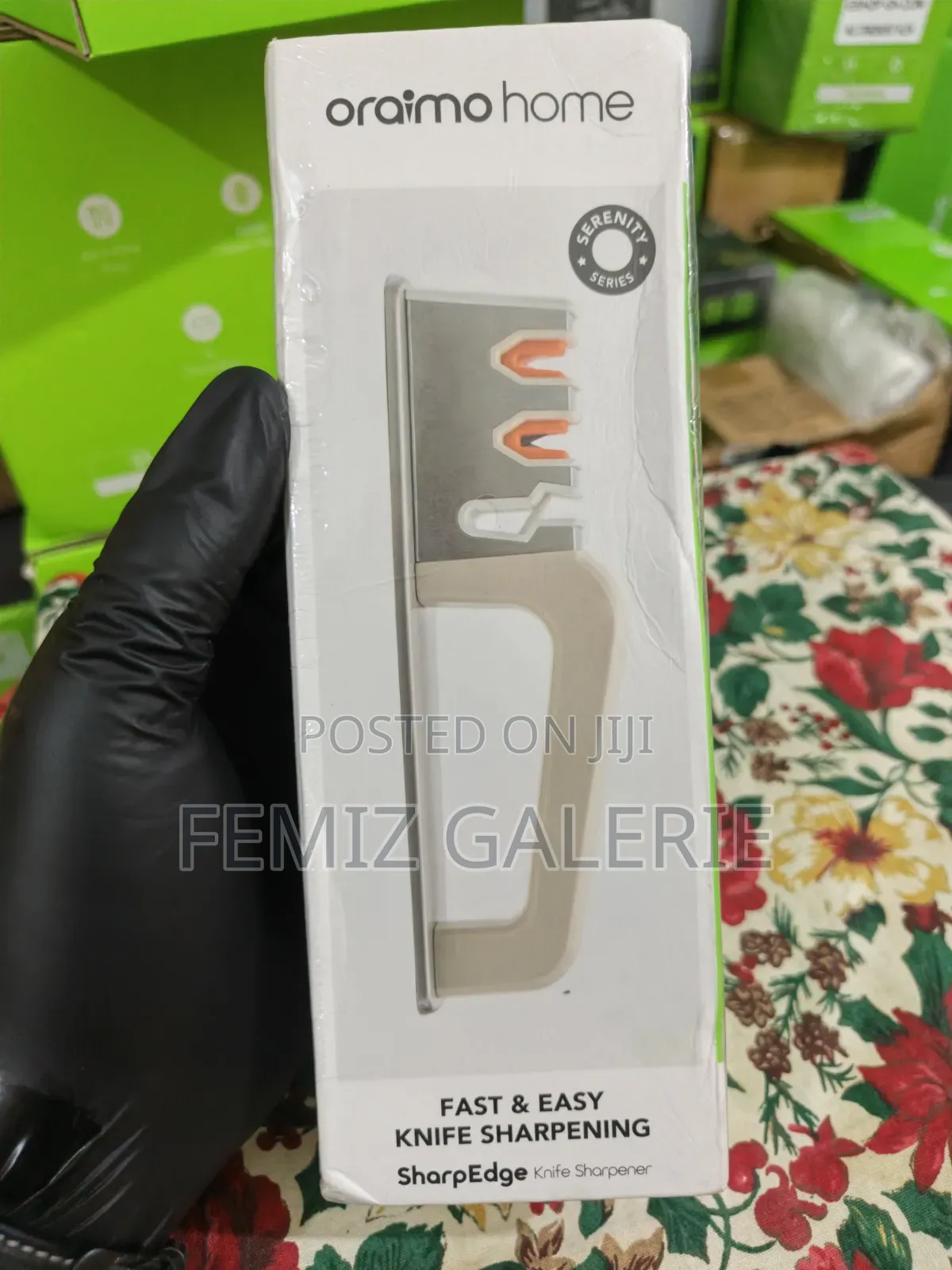 Oraimo SharpEdge Efficient Space-Saving Knife Sharpener